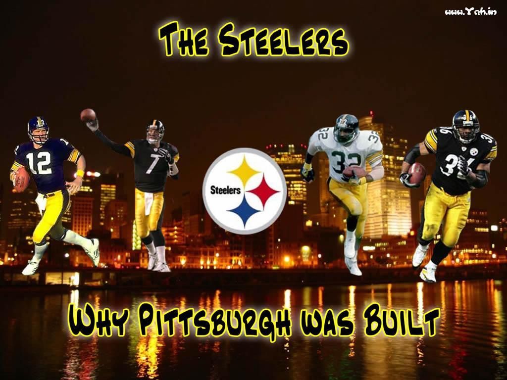 Giocatori Pittsburgh Steelers logo, 1024x768 HD, Desktop
