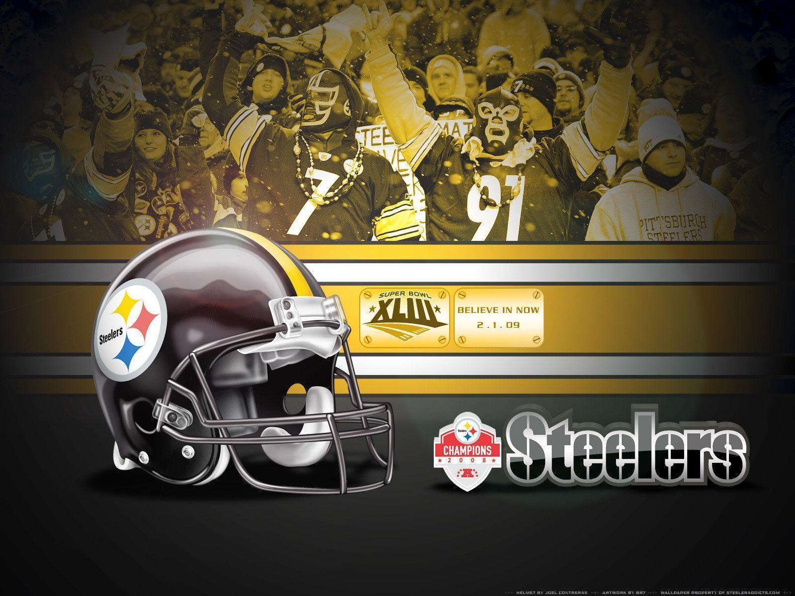 Casco Pittsburgh Steelers, 1600x1200 HD Ready, Monitor Gaming