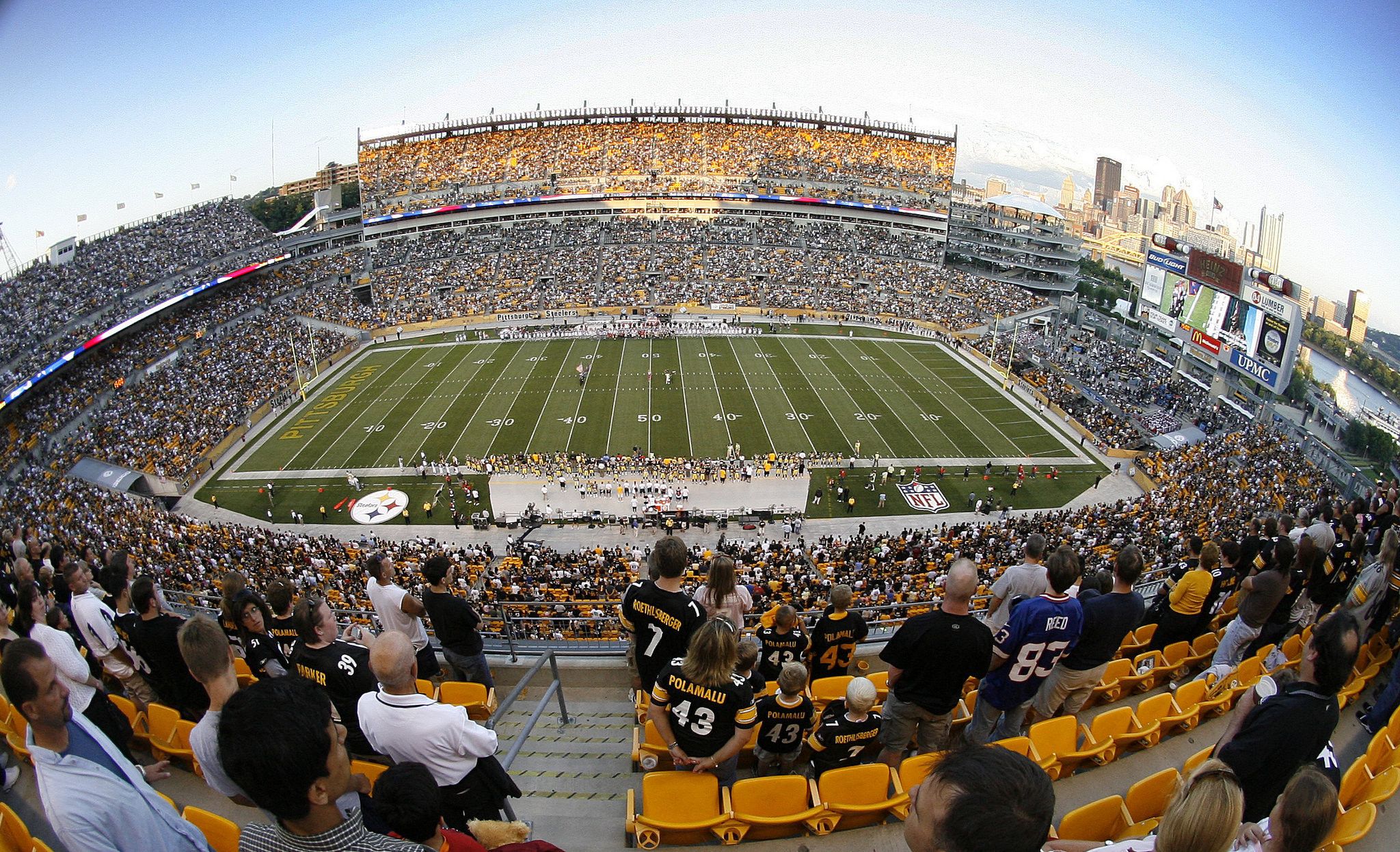 Stadio Steelers gremito di tifosi, Pittsburgh Steelers, 2048x1246 alta risoluzione, PC