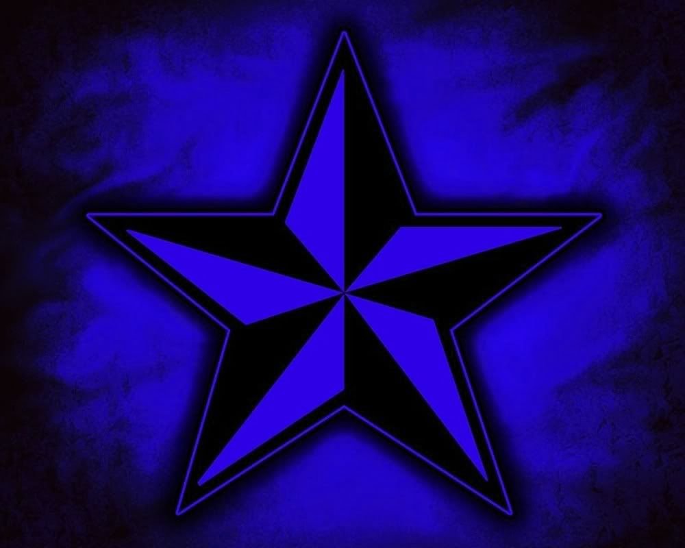 Stella nautica blu e nera, 1000x800 HD, PC