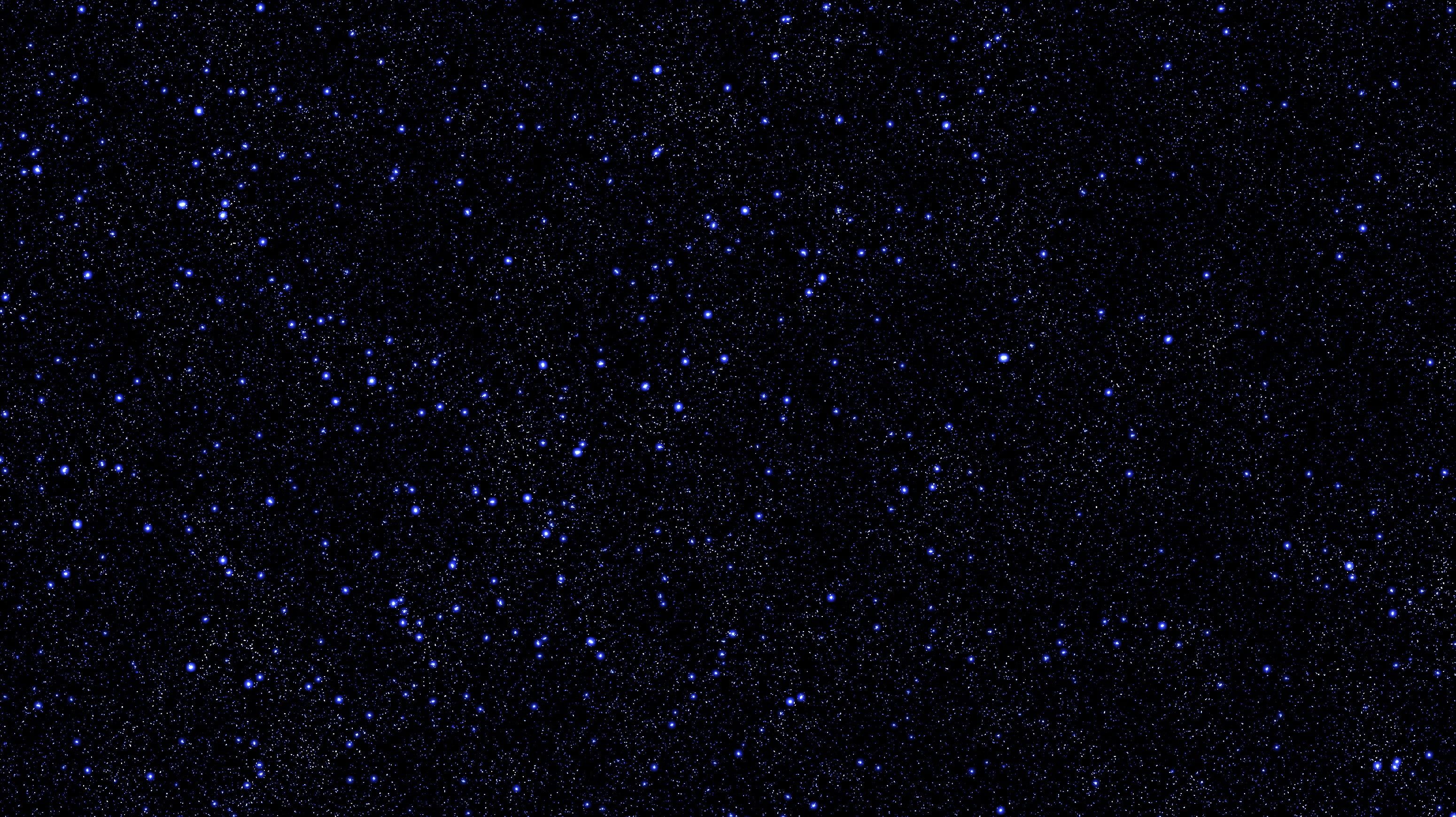 Stelle viola su nero, 3100x1740 2K+, Monitor Gaming