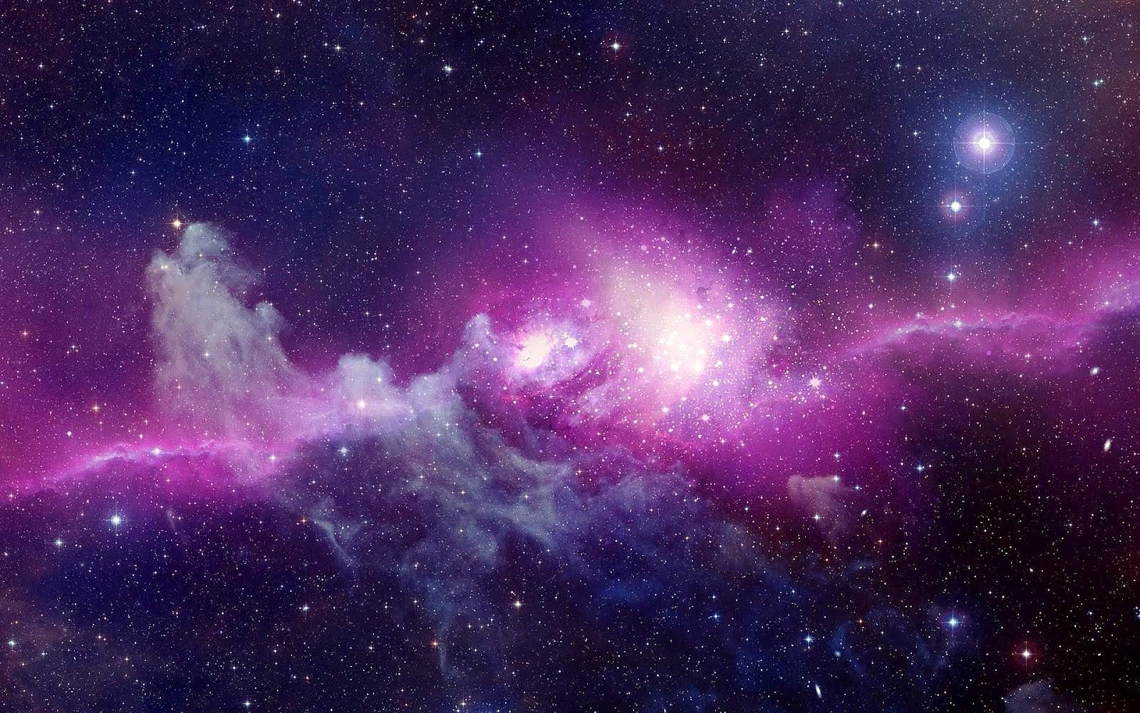 Nebulosa viola con stelle, 1600x1000 HD Ready, Acer Nitro