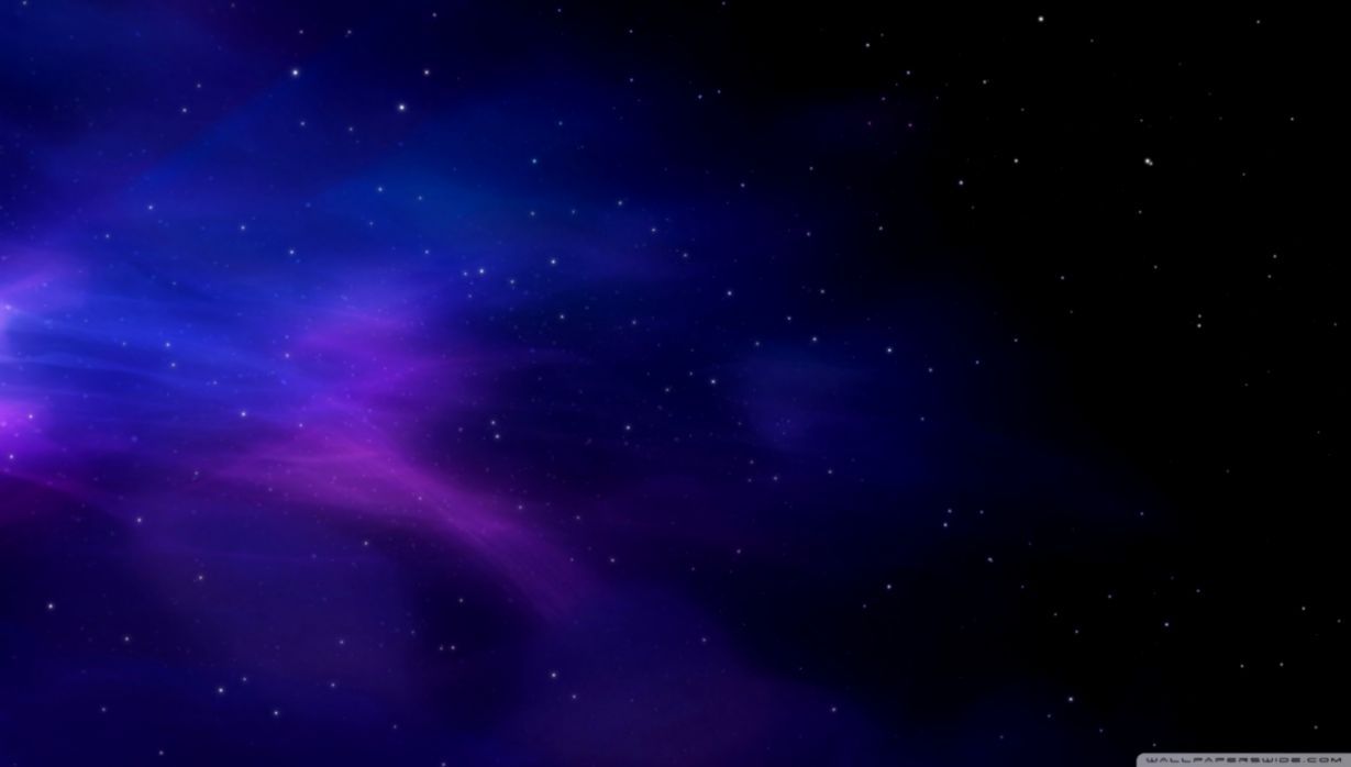 Stelle viola nebulosa spaziale, 1229x698 HD, Laptop