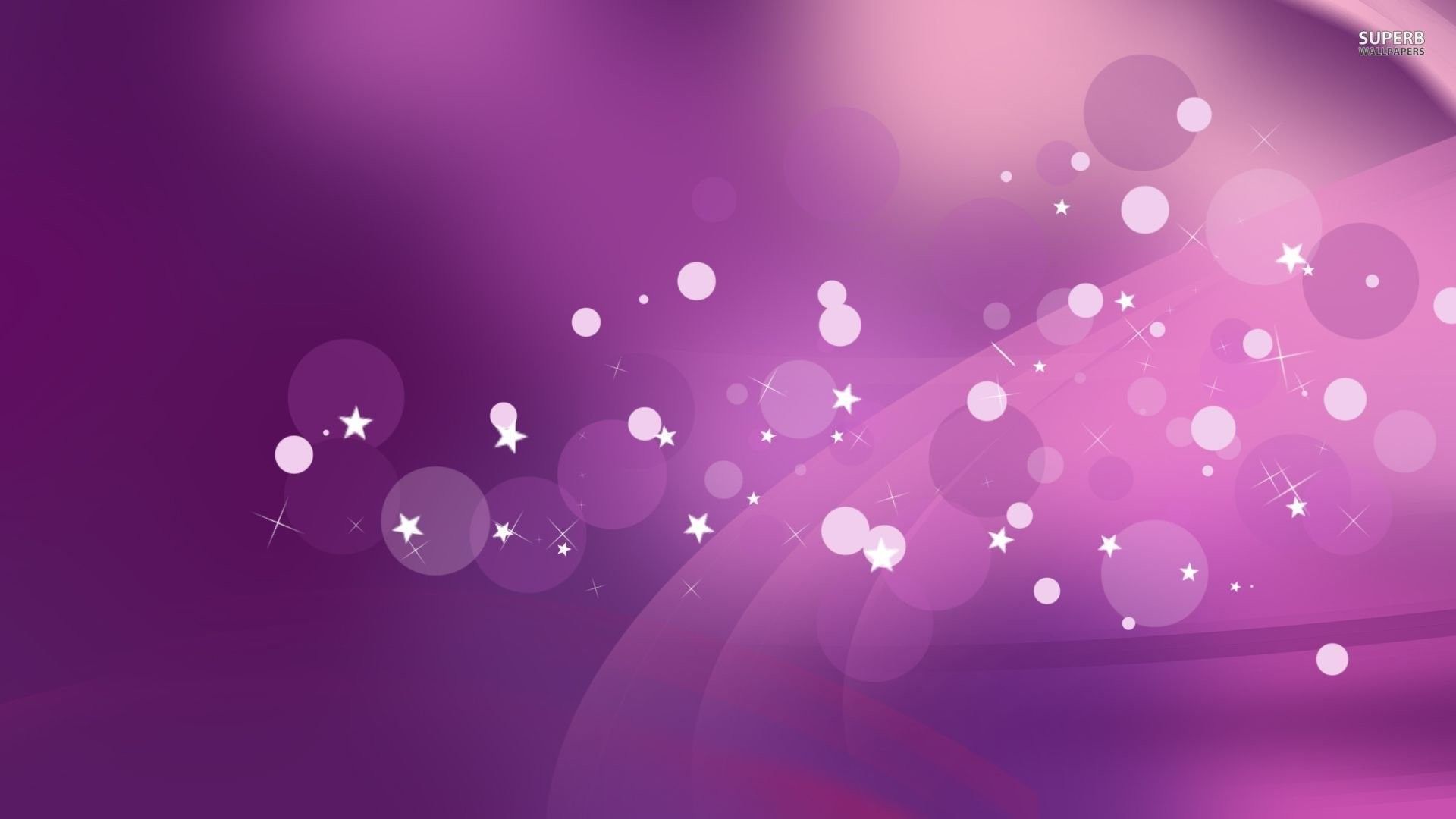 Stelle e bolle viola, 1920x1080 Full HD 1080p, Desktop