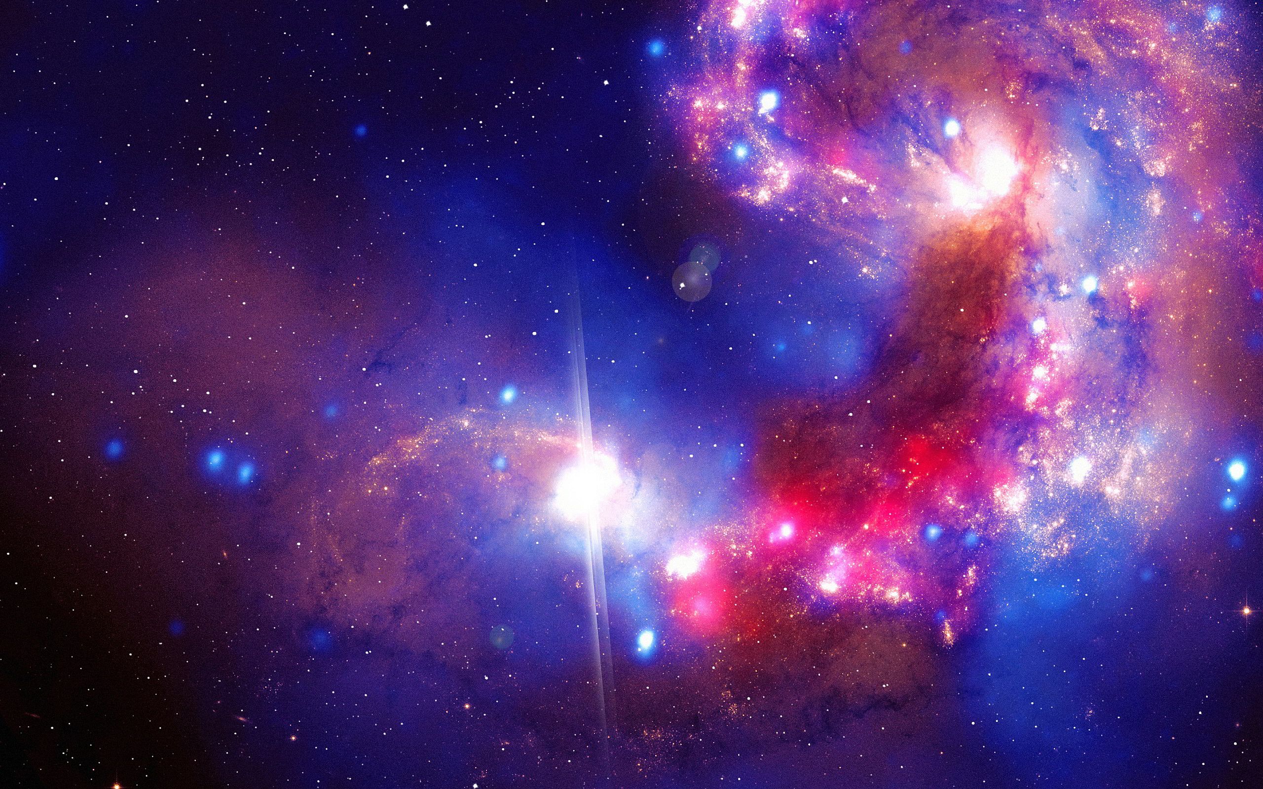 Nebulosa viola con stelle, 2560x1600 2K+, Desktop