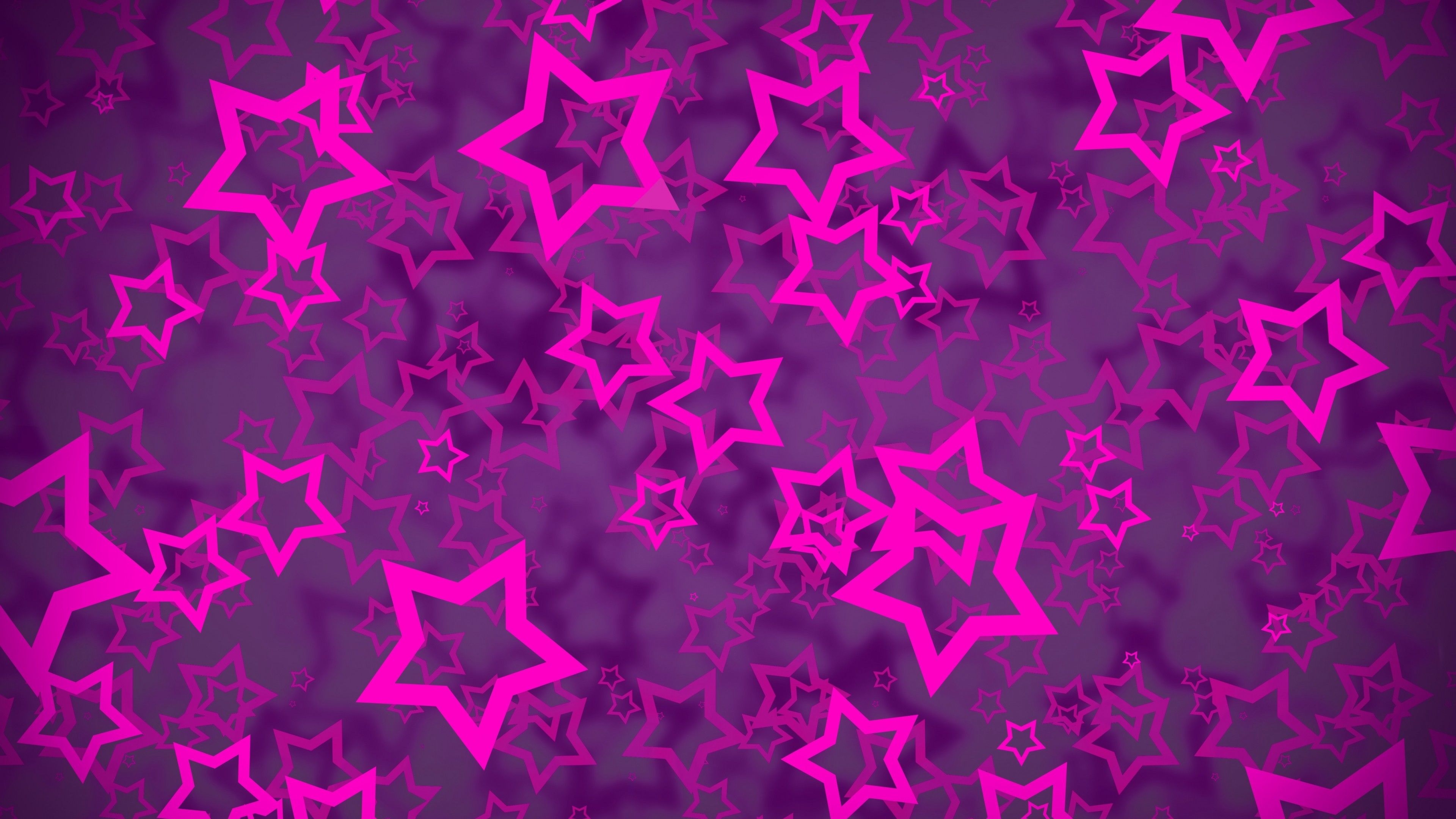 Stelle rosa viola sfondo, 3840x2160 4K Ultra HD, Monitor 4K