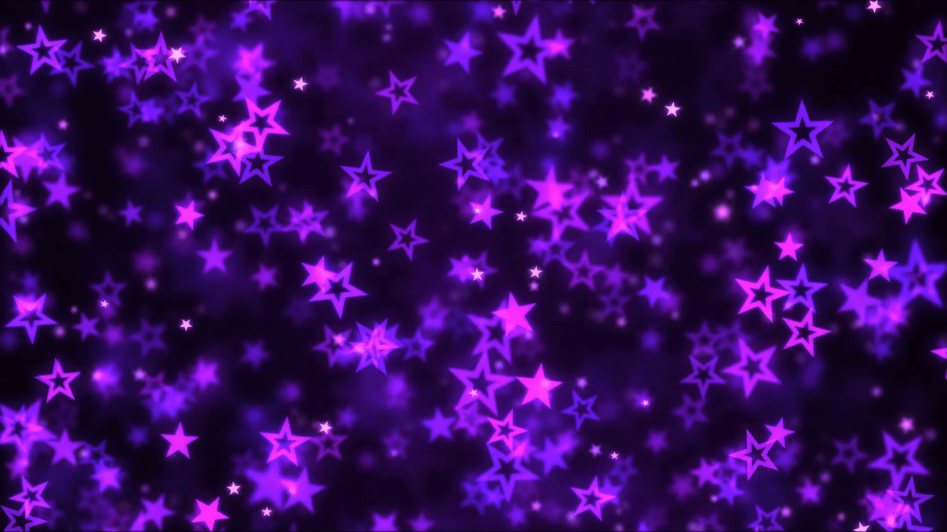 Stelle viola su sfondo scuro, 1920x1080 Full HD 1080p, Laptop