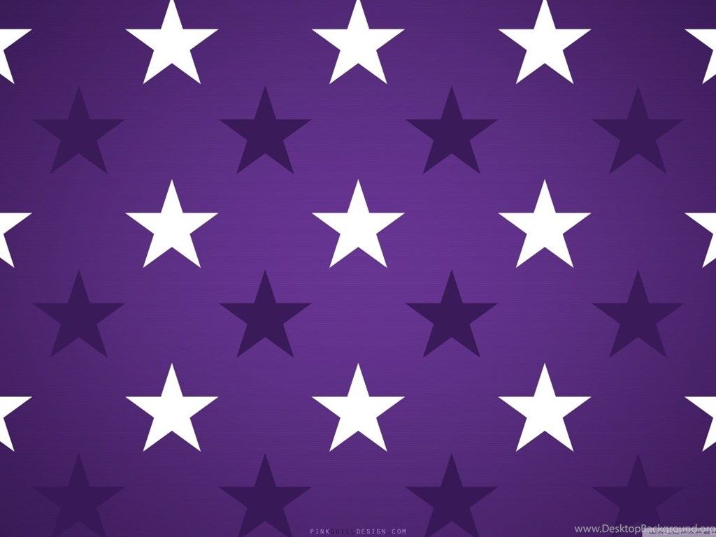 Stelle bianche su sfondo viola, 1024x768 HD, PC Desktop