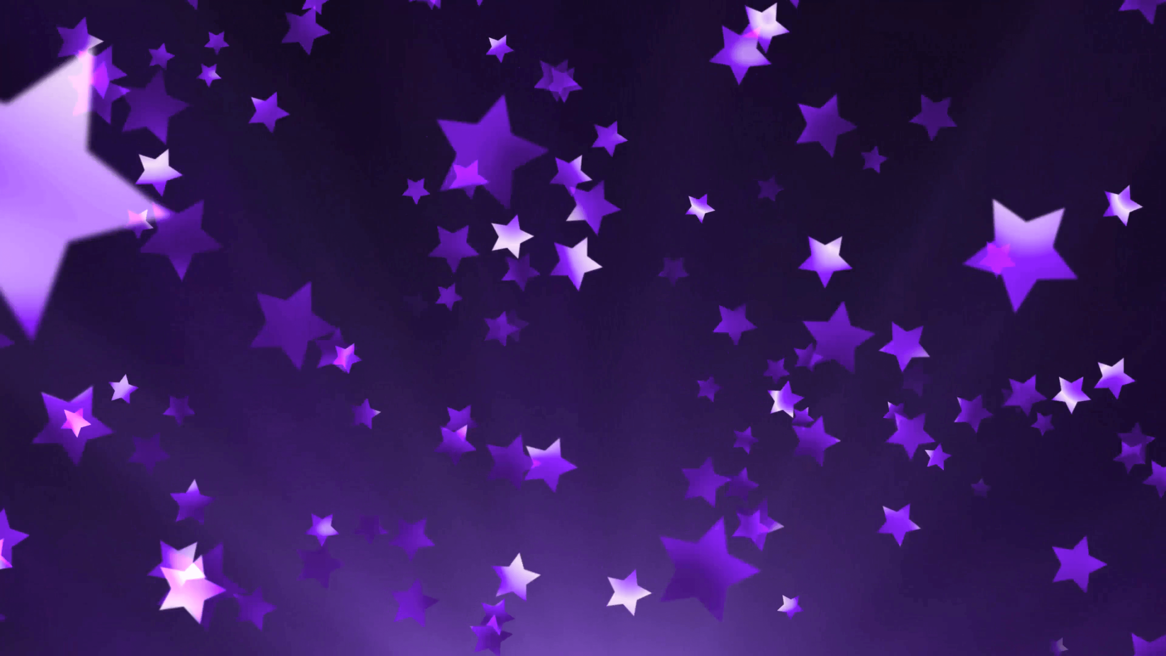 Stelle viola sparse sfondo, 3840x2160 UHD, PC 4K