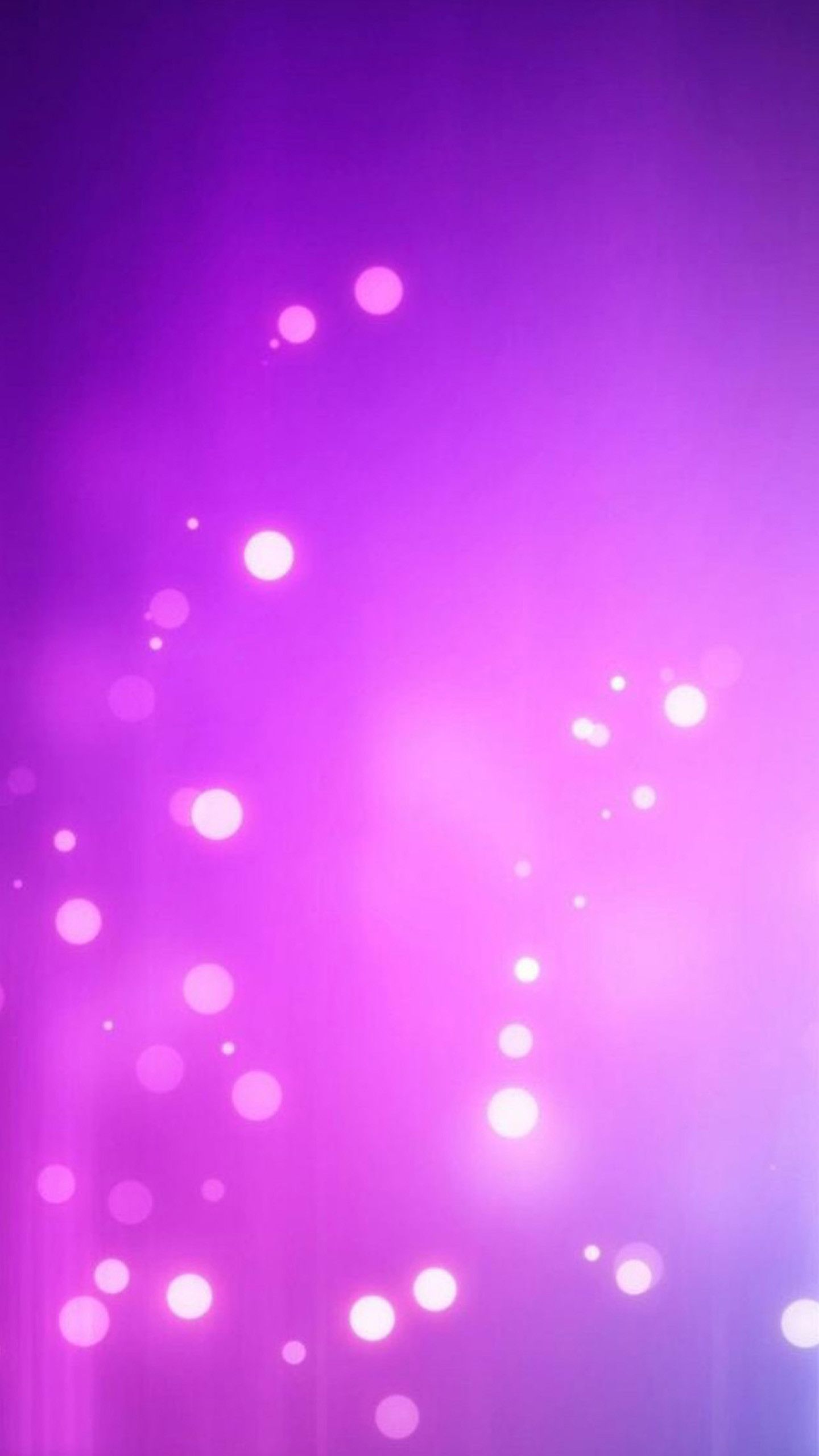 Bokeh luminoso viola sfumato, 1440x2560 Full HD Verticale, Smartphone