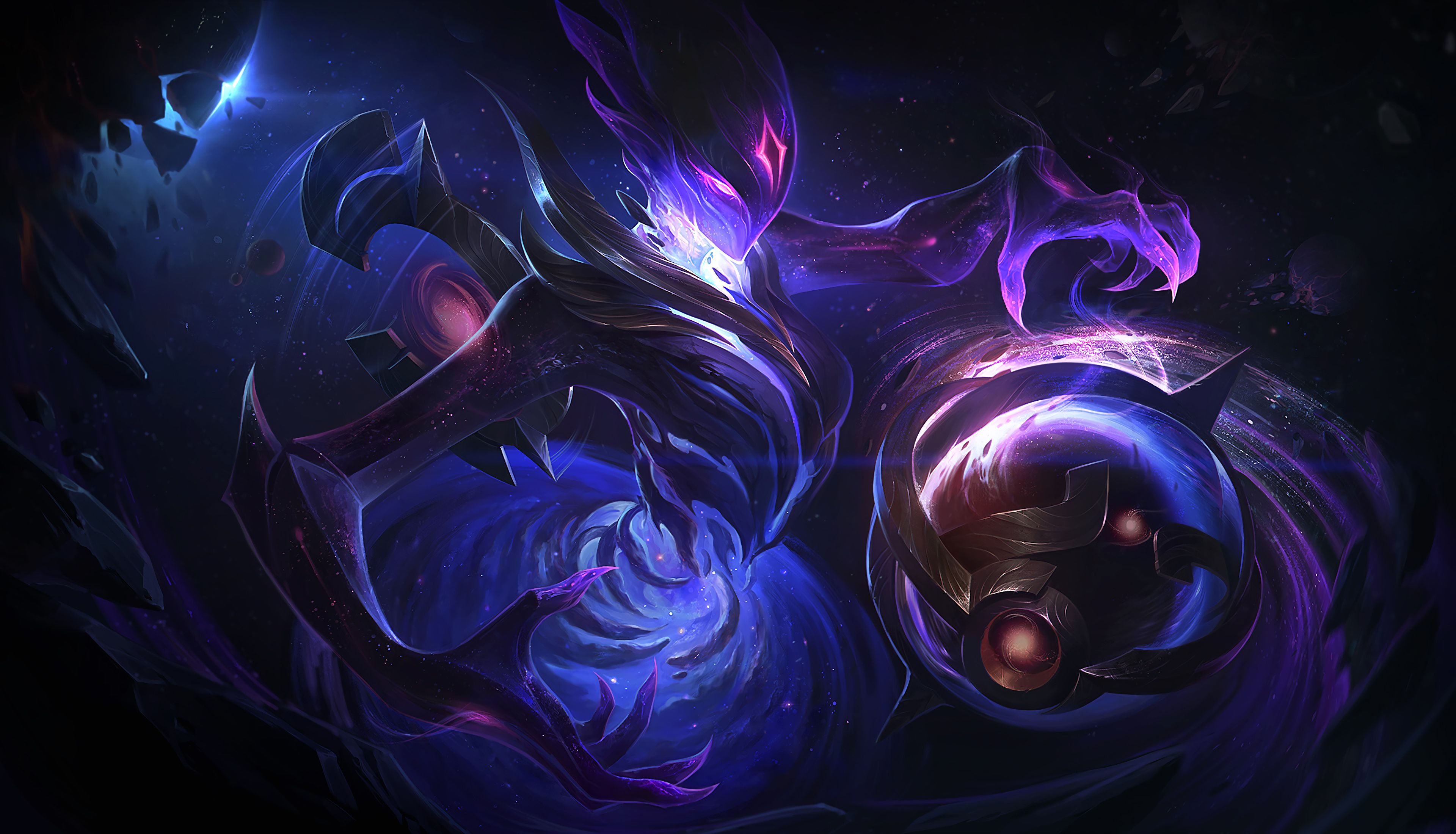 Creature scure viola fantasy, 3840x2200 4K, Desktop 4K