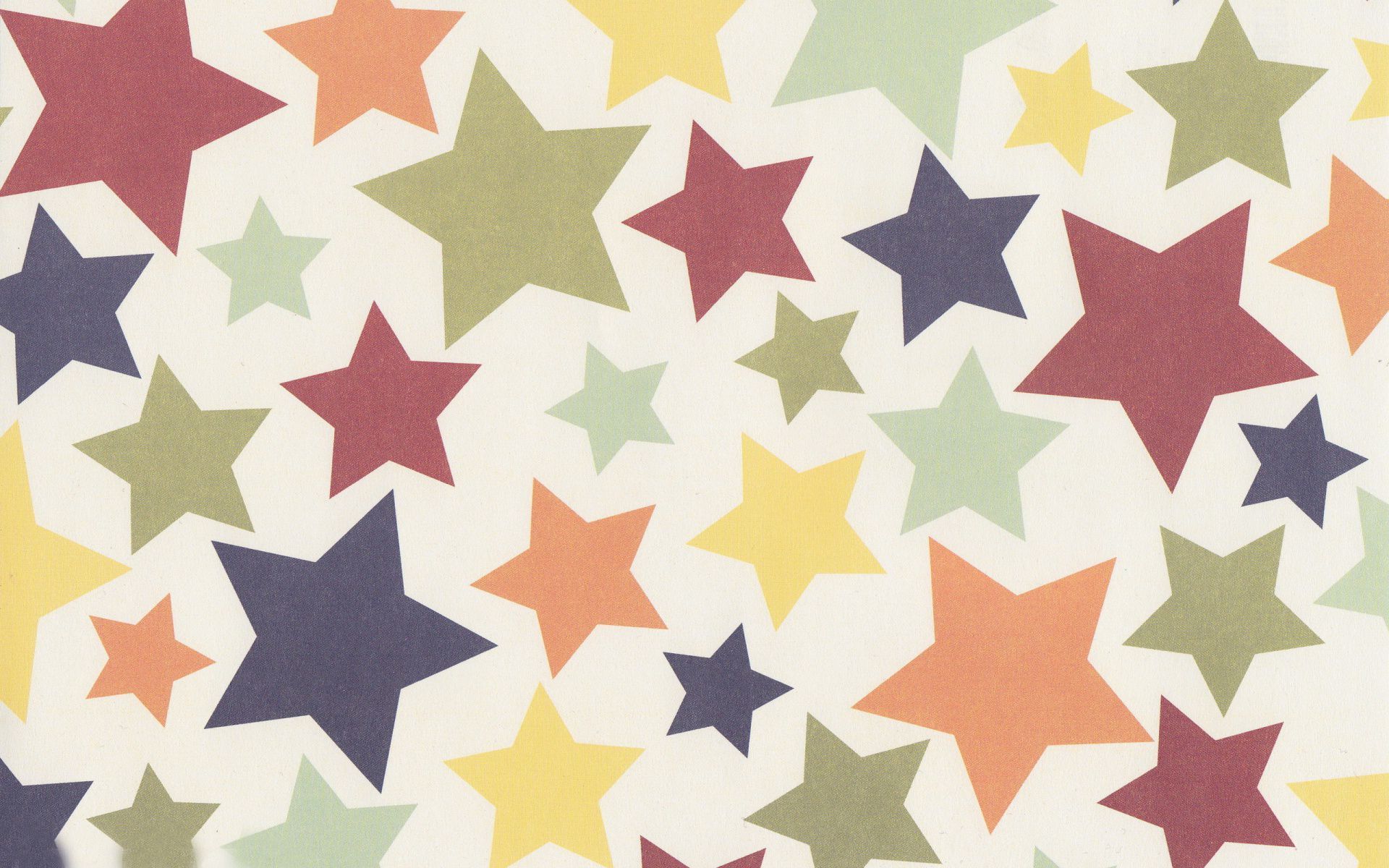 Stelle colorate stile cartoon, 1920x1200 Full HD+, PC