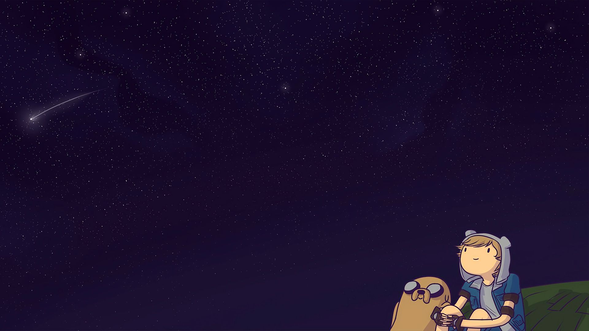 Adventure Time cielo stellato, 1920x1080 Full HD 1080p, Desktop