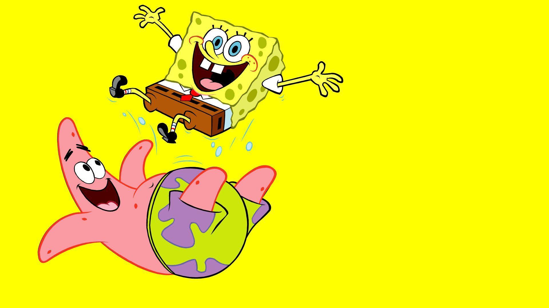 SpongeBob e Patrick Star, cartone animato, 1920x1080 Full HD 1080p, PC