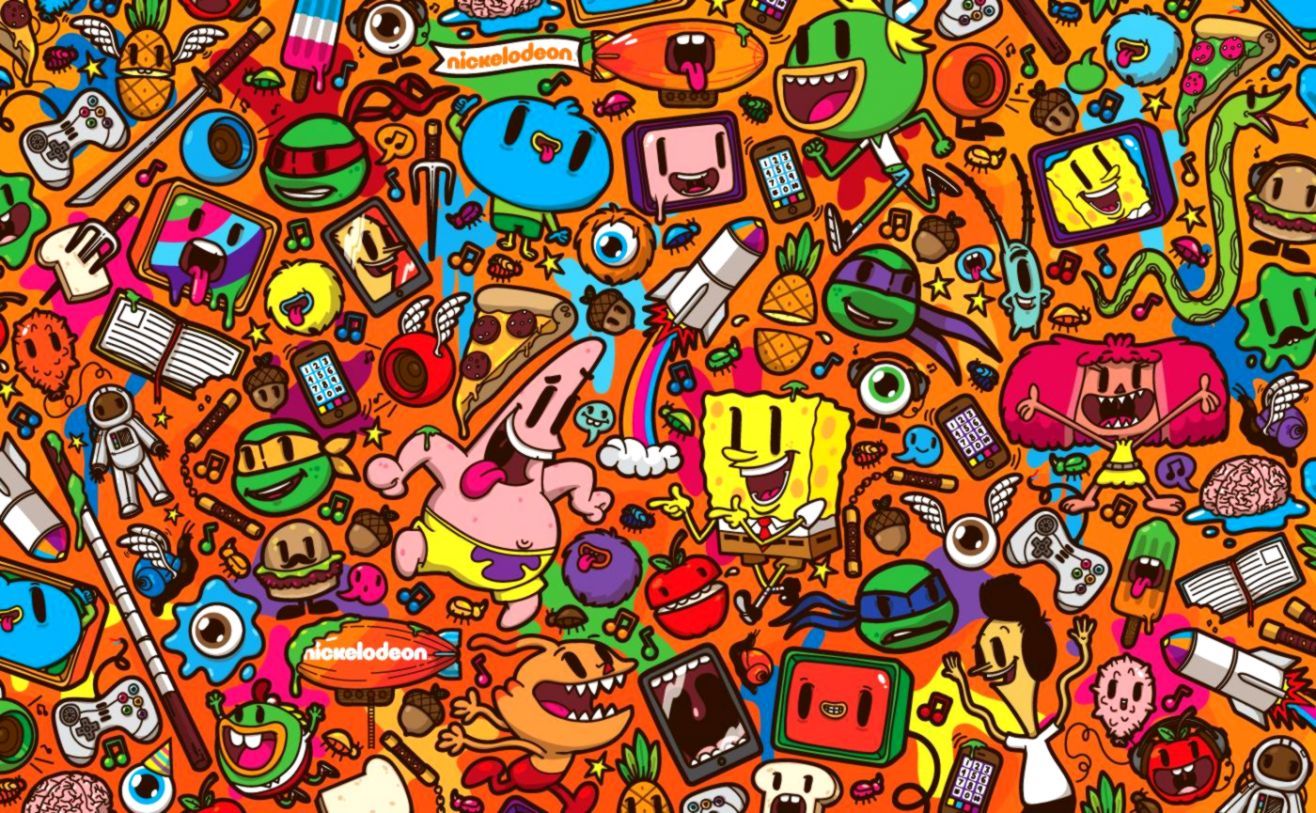 Facce SpongeBob espressioni gialle, 1920x1080 Full HD 1080p, Laptop