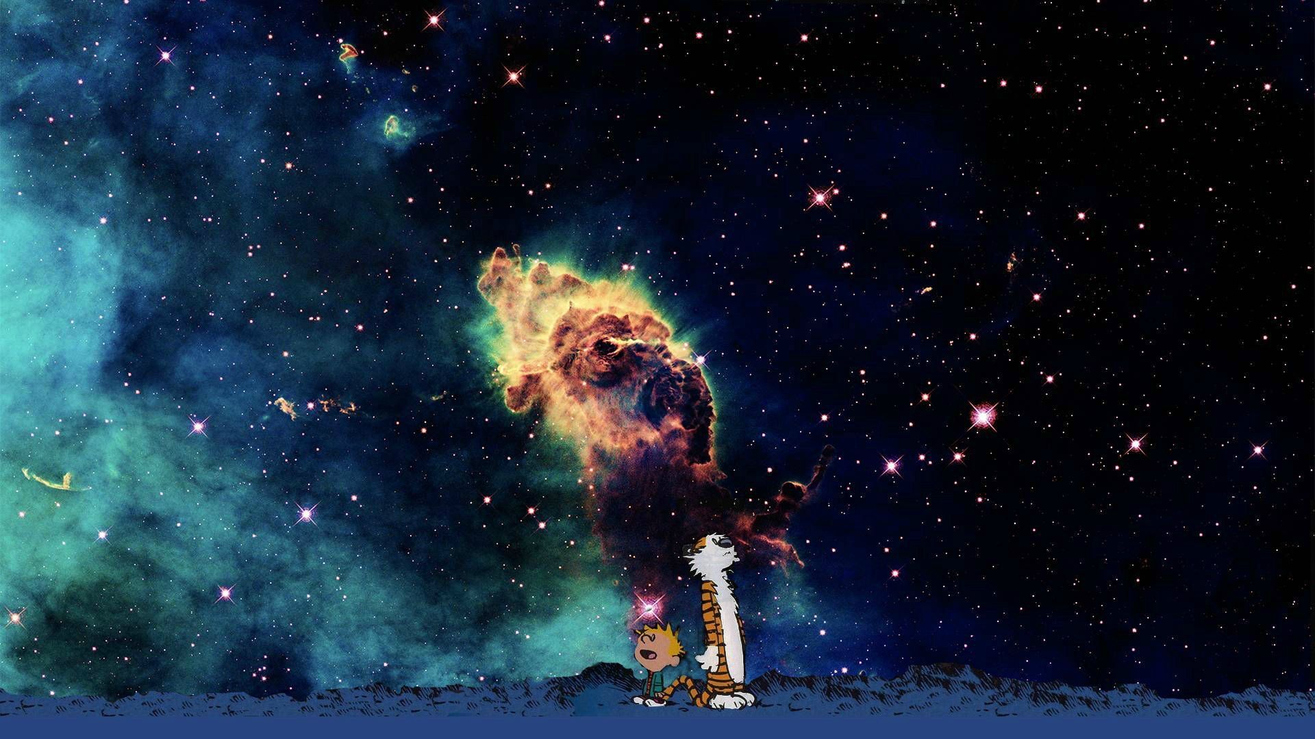 Calvin e Hobbes nebulosa stellare, 1920x1080 Full HD 1080p, PC Desktop
