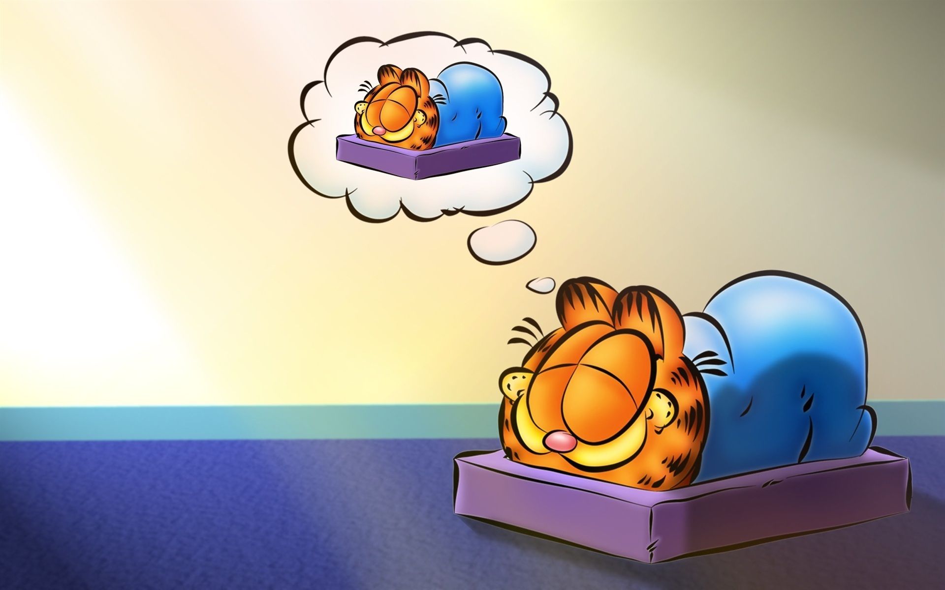 Garfield che dorme sogna, 1920x1200 WUXGA, Desktop
