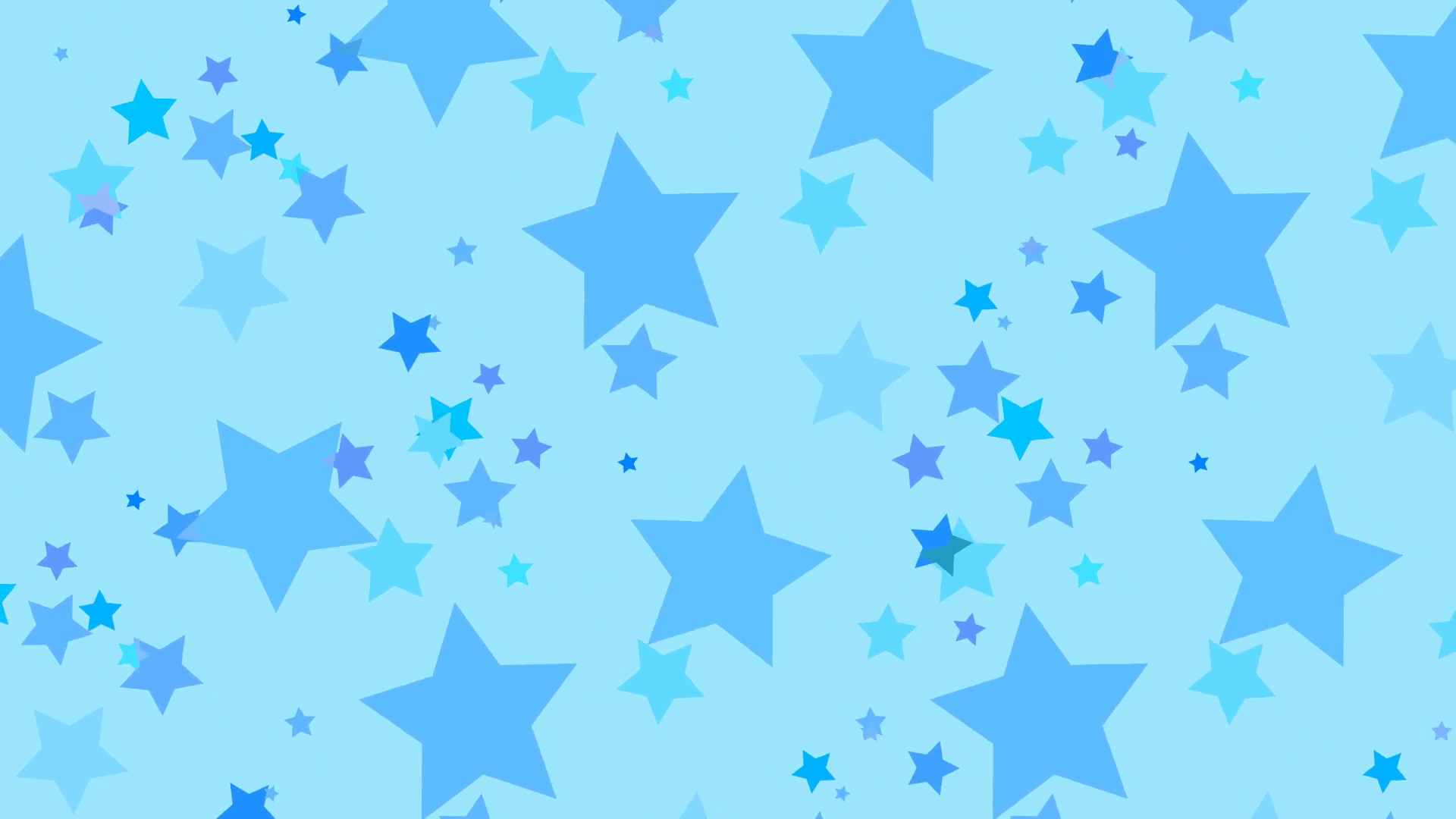 Stelle blu cartoon sfondo azzurro, 1920x1080 Full HD, Desktop