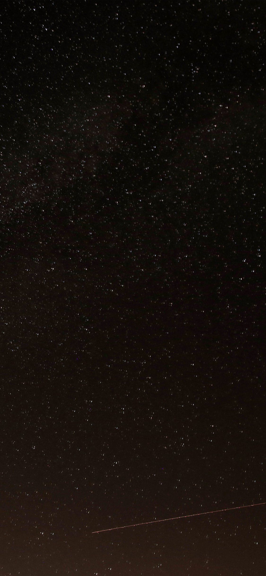 Cielo notturno stellato scuro, 1125x2436 Verticale, iPhone Plus