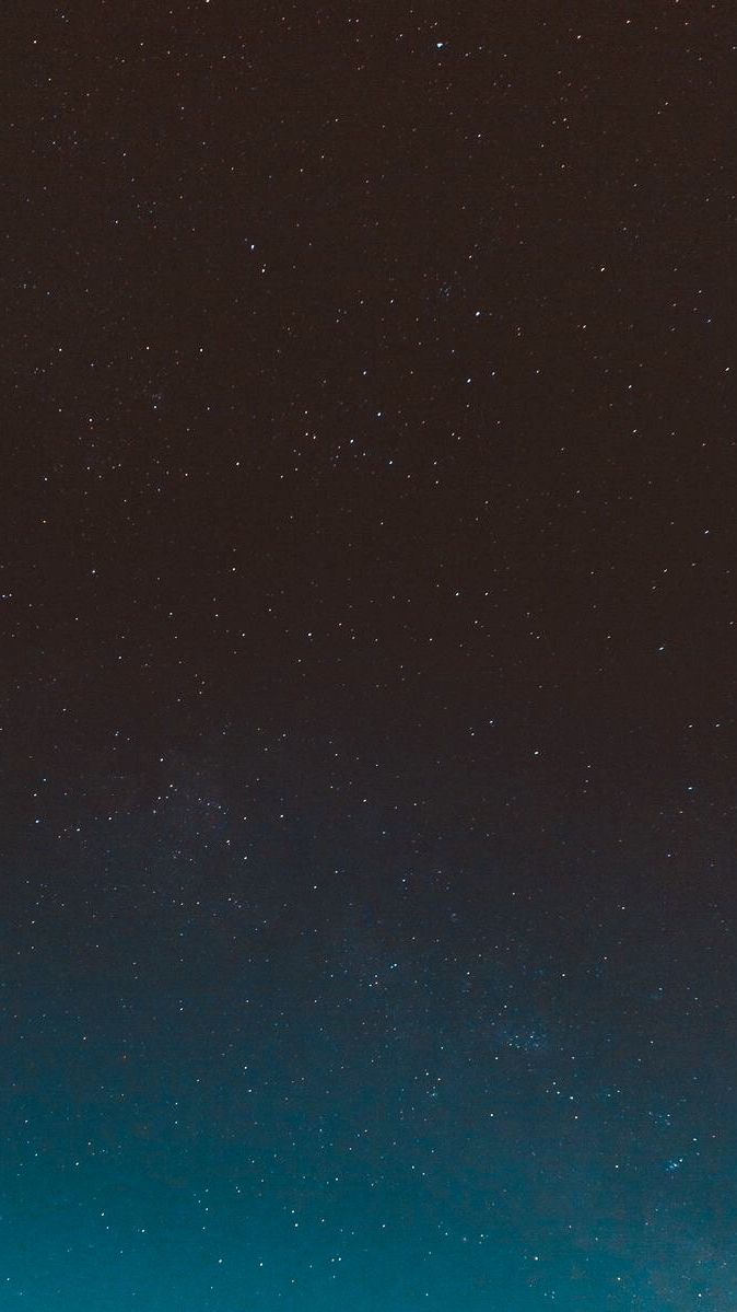 cielo stellato notte nera, 800x1420 Full HD Verticale, iPhone Plus