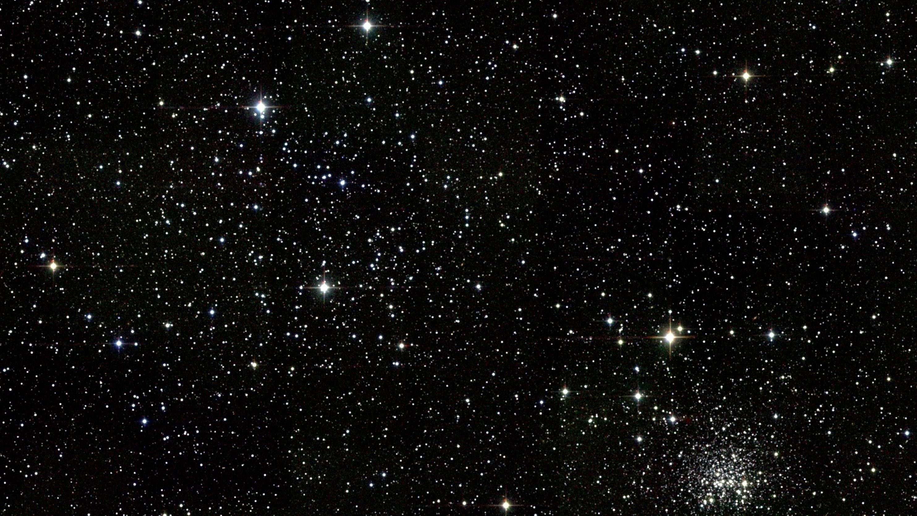 Stella nera scintillante nel cielo, 1920x1080 Full HD, Desktop