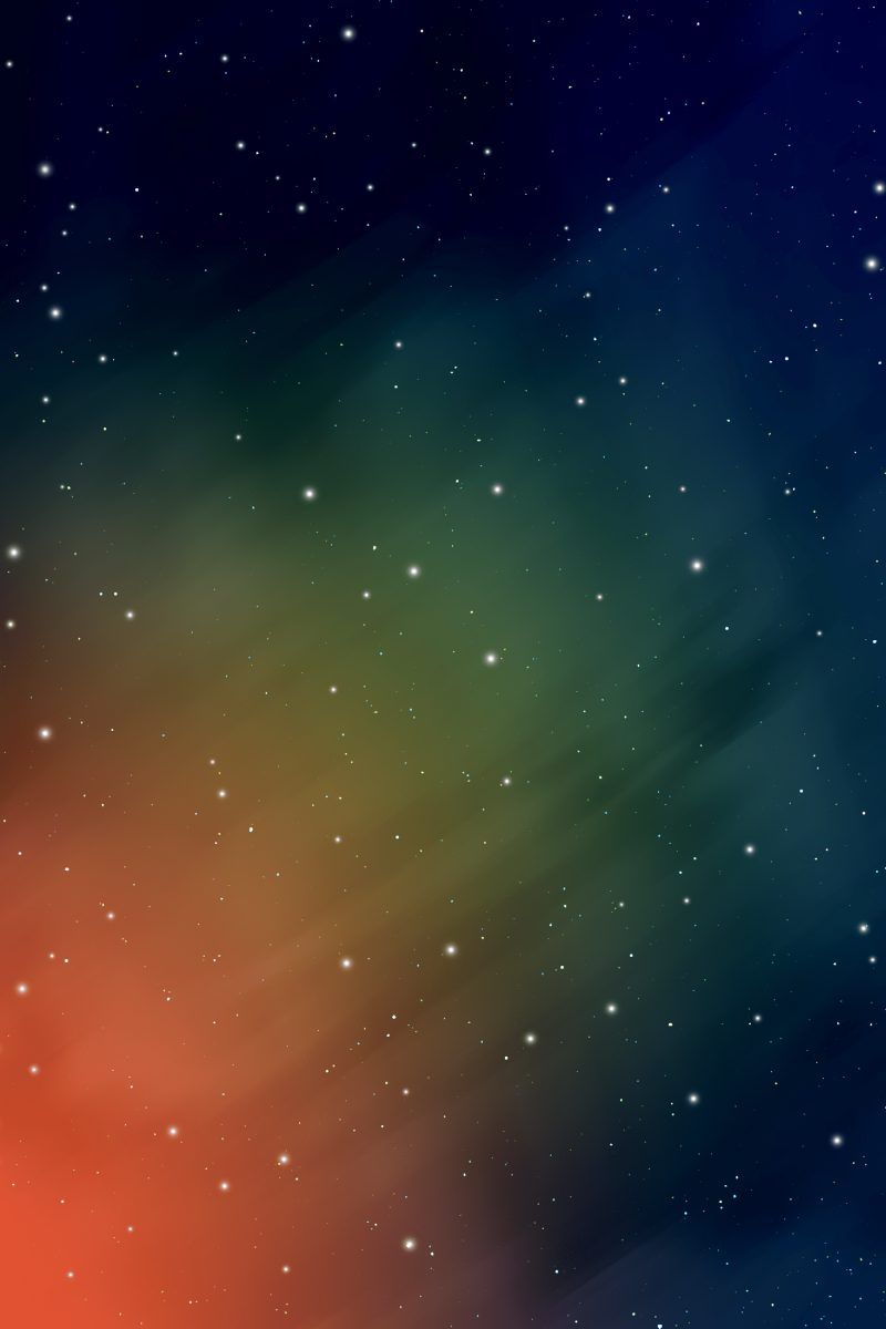 Scie di stelle cielo notturno, 1242x2208 Verticale, iPhone Air