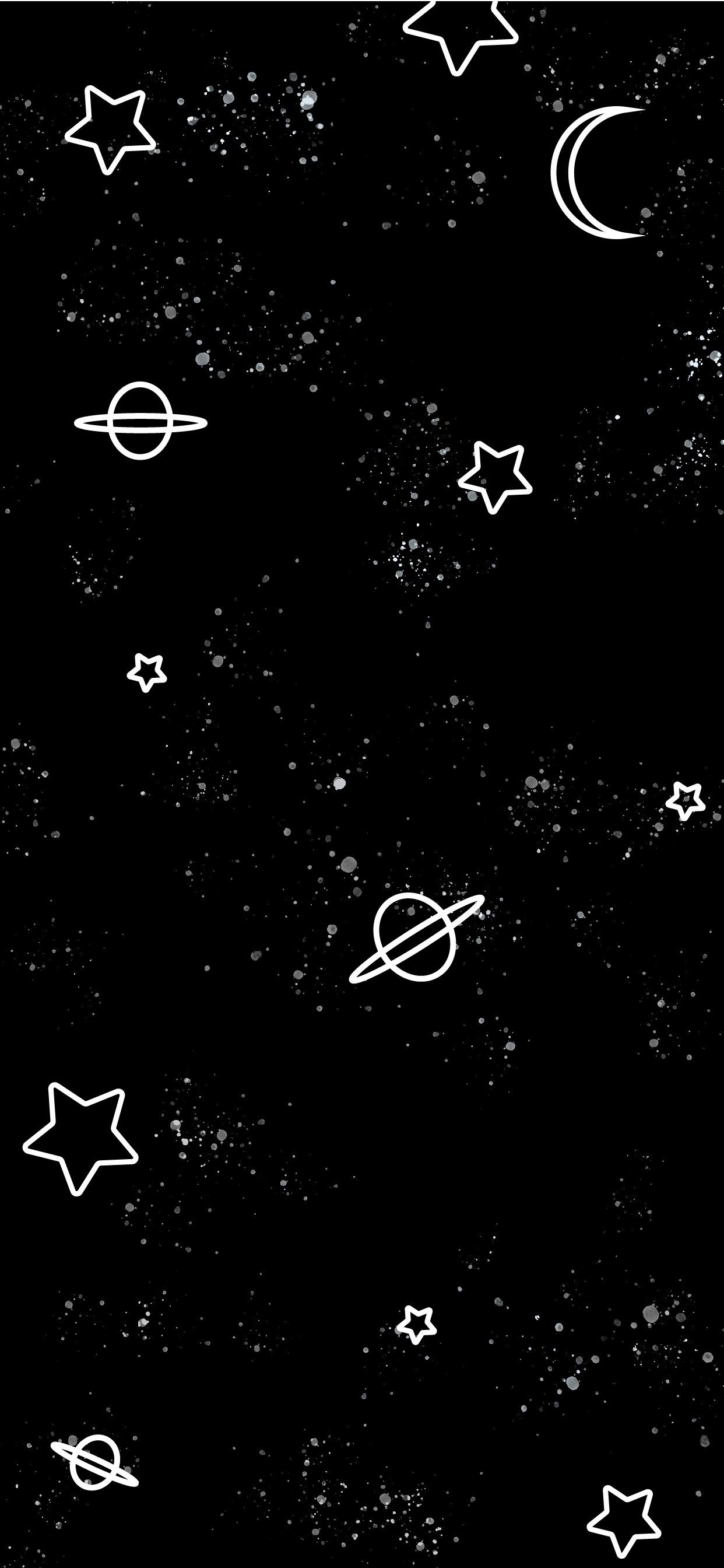 Stelle nere spazio pianeti, 1242x2688 Full HD Verticale, iPhone Air