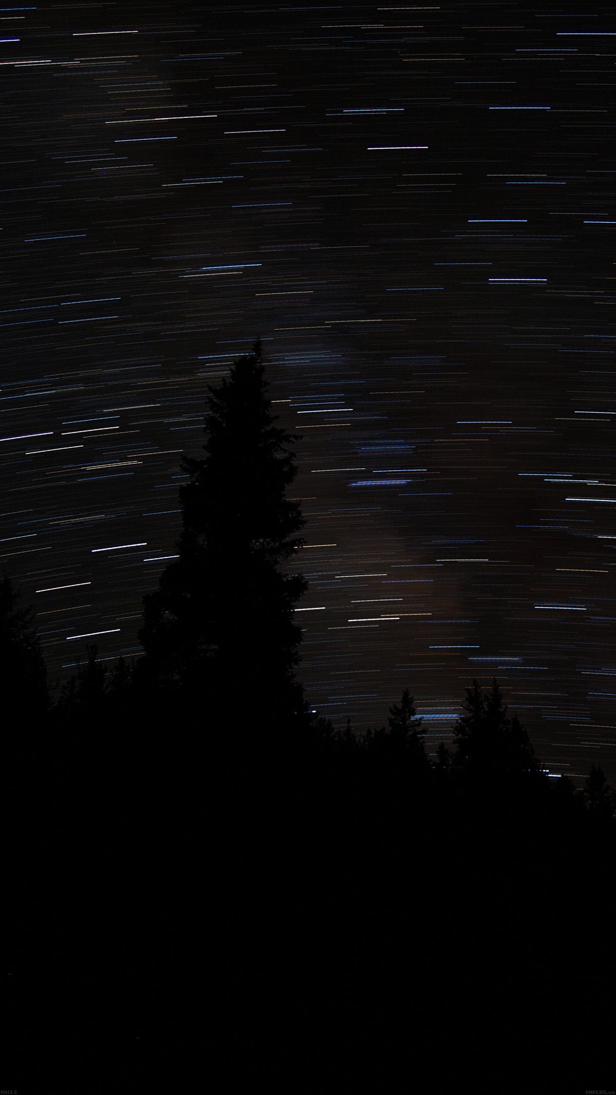 Stella nera astratta lineare, 744x1216 Full HD Verticale, iPhone Pro