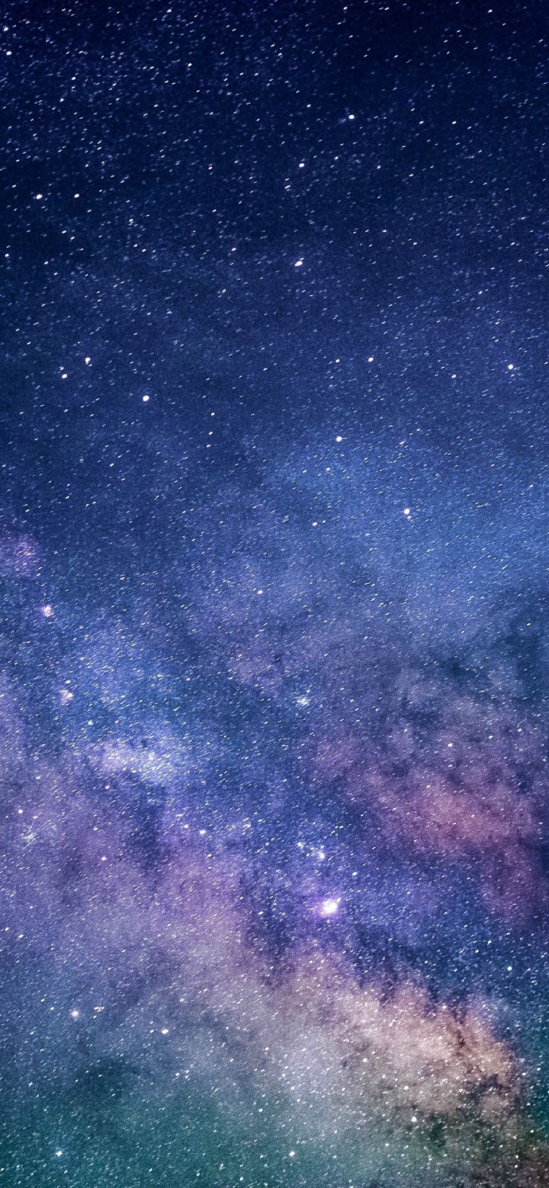 Cielo stellato via lattea, 1125x2436 Full HD Verticale, iPhone