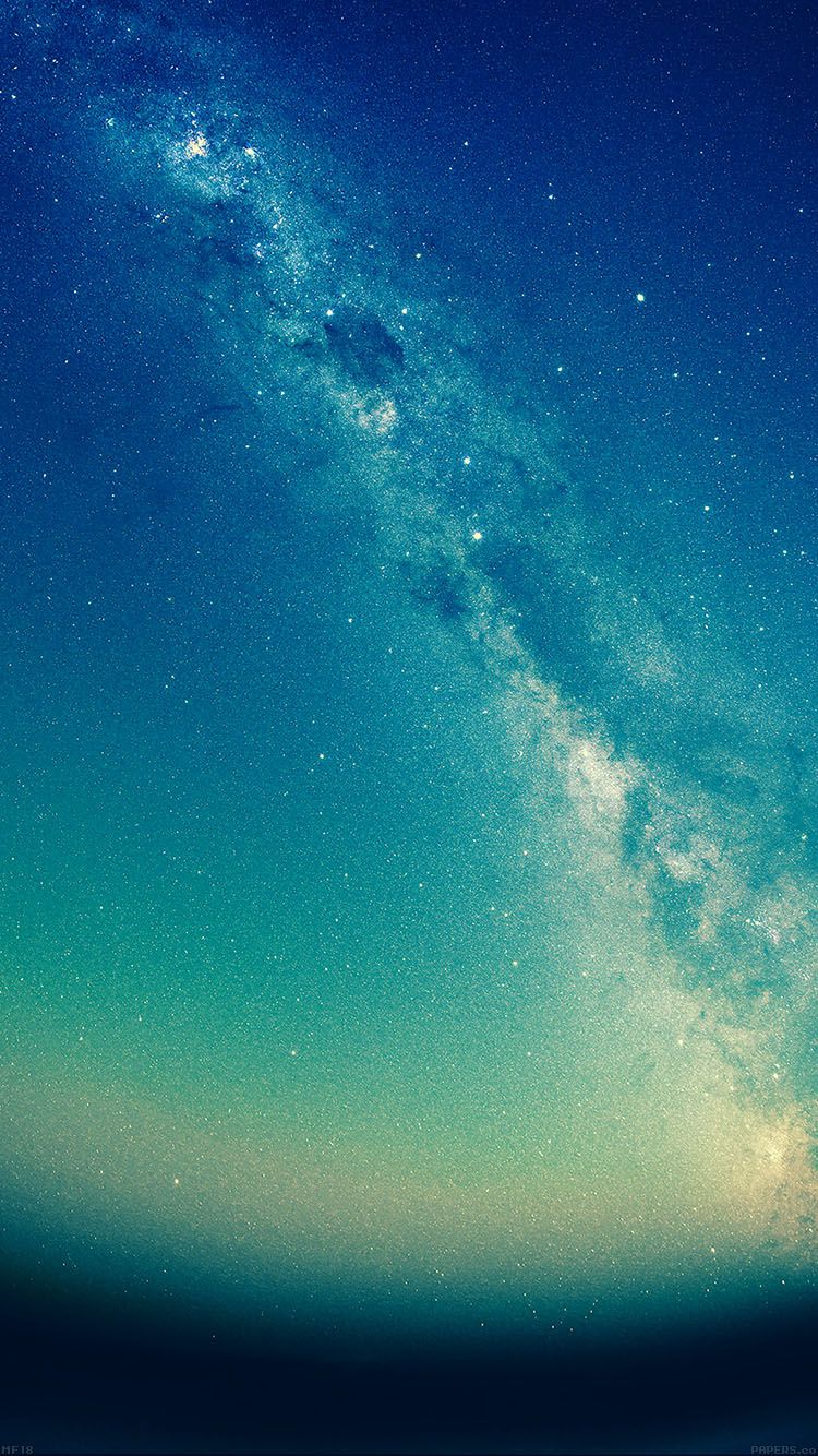 Via Lattea cielo notturno stellato, 750x1334 Full HD Verticale, iPhone Air