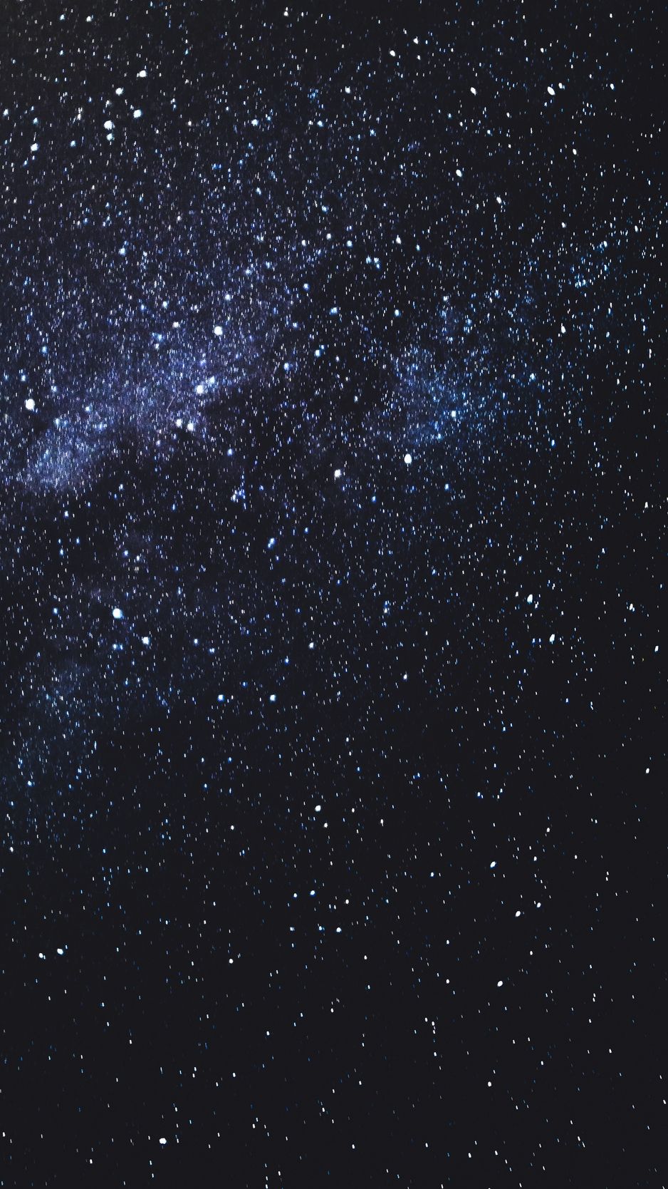 Cielo stellato notturno blu, 938x1668 Verticale, iPhone Air