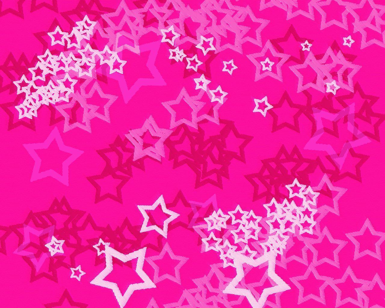 Stelline bianche su rosa, 720x1280 Verticale, Telefono