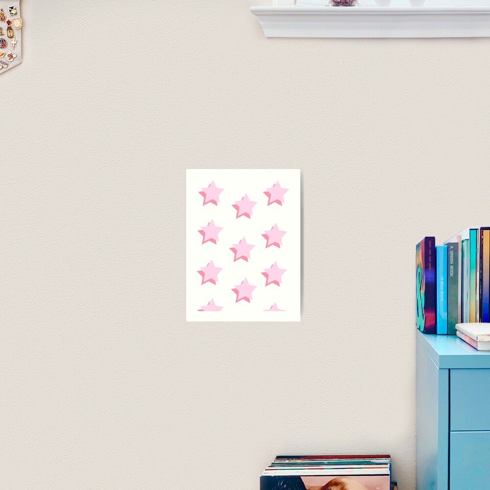 Stelline rosa kawaii sorridenti, 720x1280 Verticale, Mobile