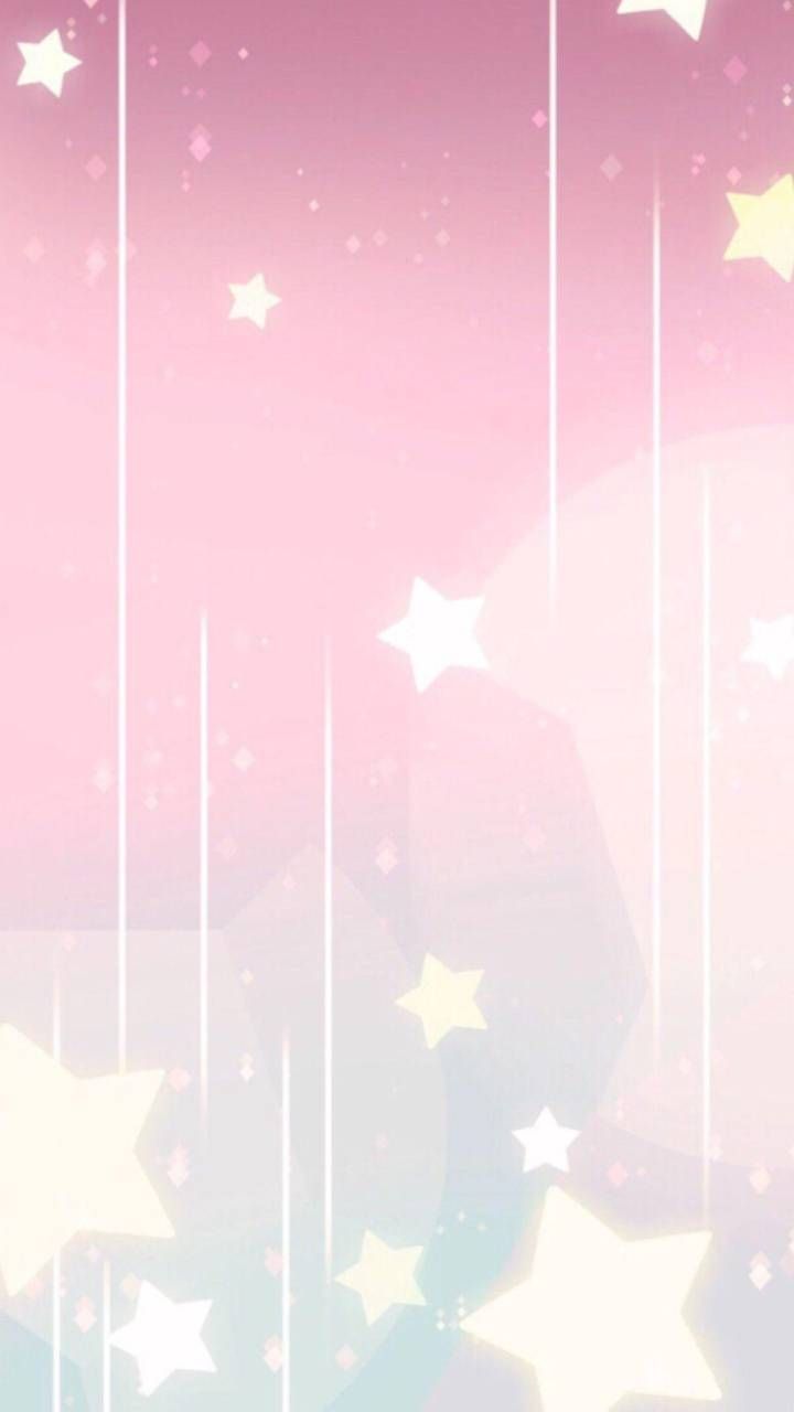 Stelle rosa pastello, 720x1280 Verticale, Telefono
