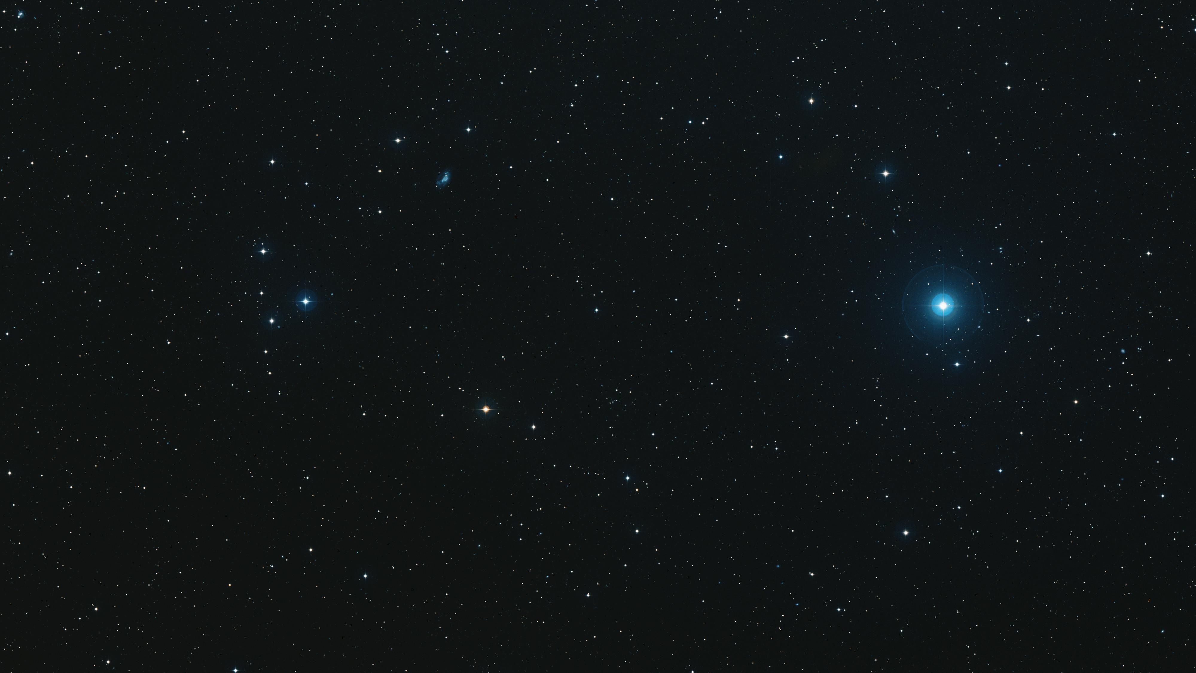 Cielo stellato notturno blu, 4000x2251 4K Ultra HD, Desktop
