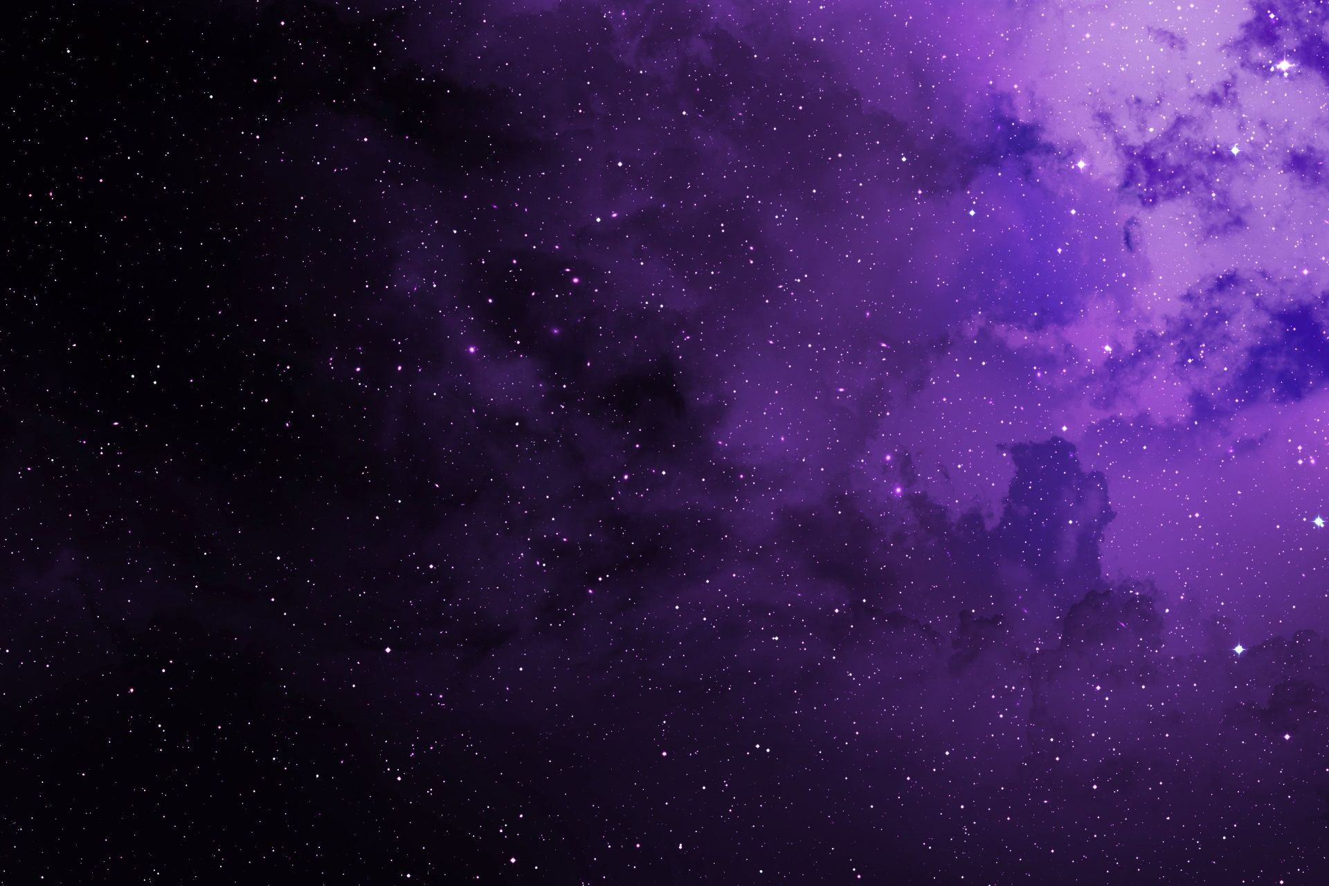 Nebulosa viola con stelle, 1920x1280 Full HD+ WUXGA, Desktop