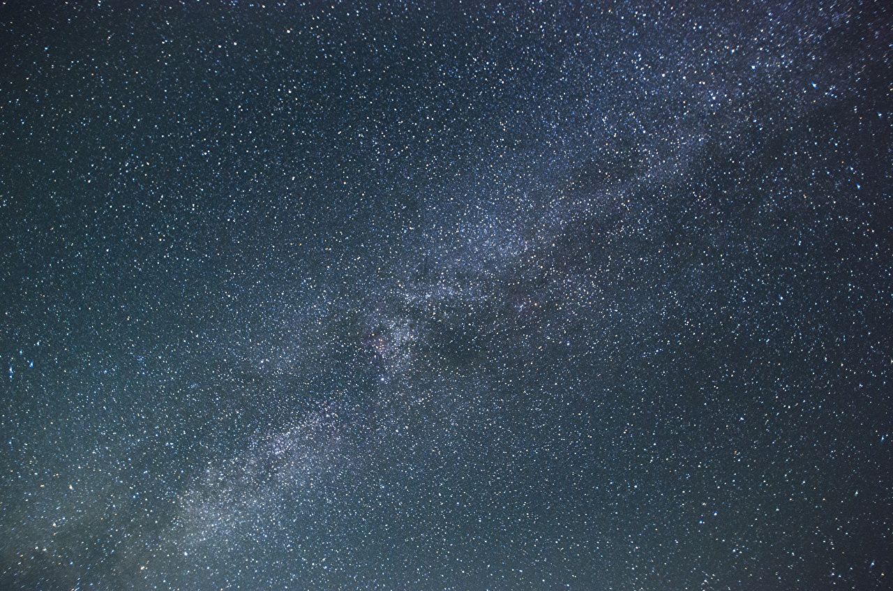 Via Lattea cielo stellato notturno, 1280x847 720p, Monitor Gaming