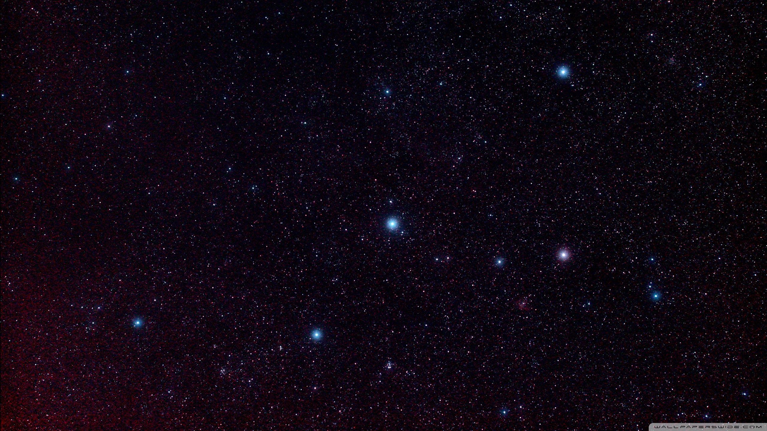 Cielo notturno con stelle, 2560x1440 2K, PC Desktop