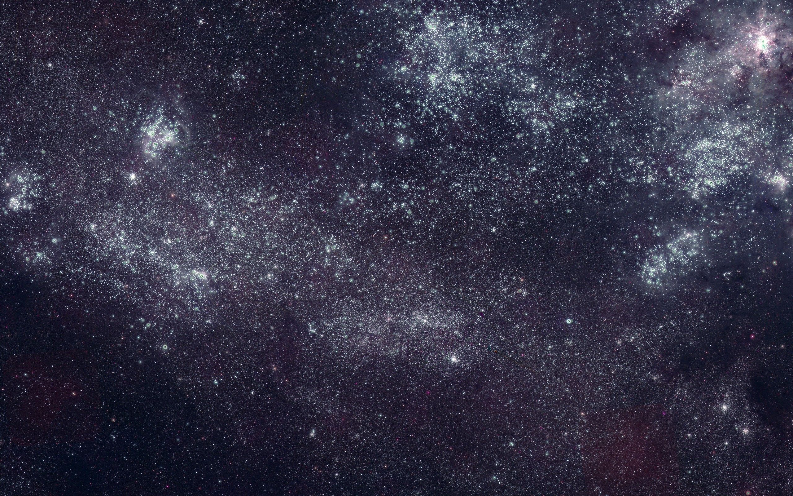 Grande Nube di Magellano, galassia stellata, 2560x1600 2K+, PC