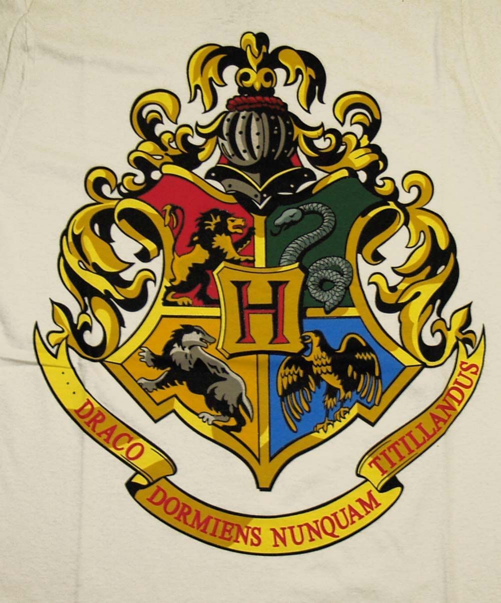 Stemma Hogwarts su maglietta, 1001x1206 Verticale, Telefono