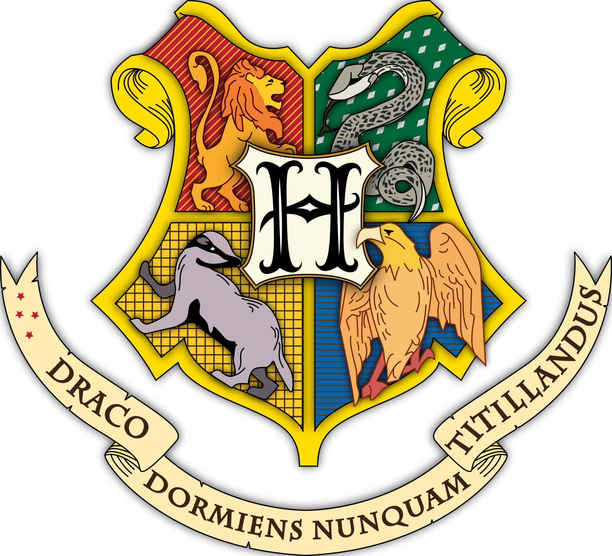 Stemma Hogwarts Harry Potter, mondo magico, 2000x1818 alta risoluzione, PC Desktop