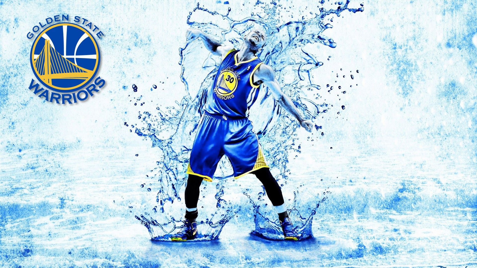 Stephen Curry effetto acqua, 1920x1080 1080p, PC Desktop