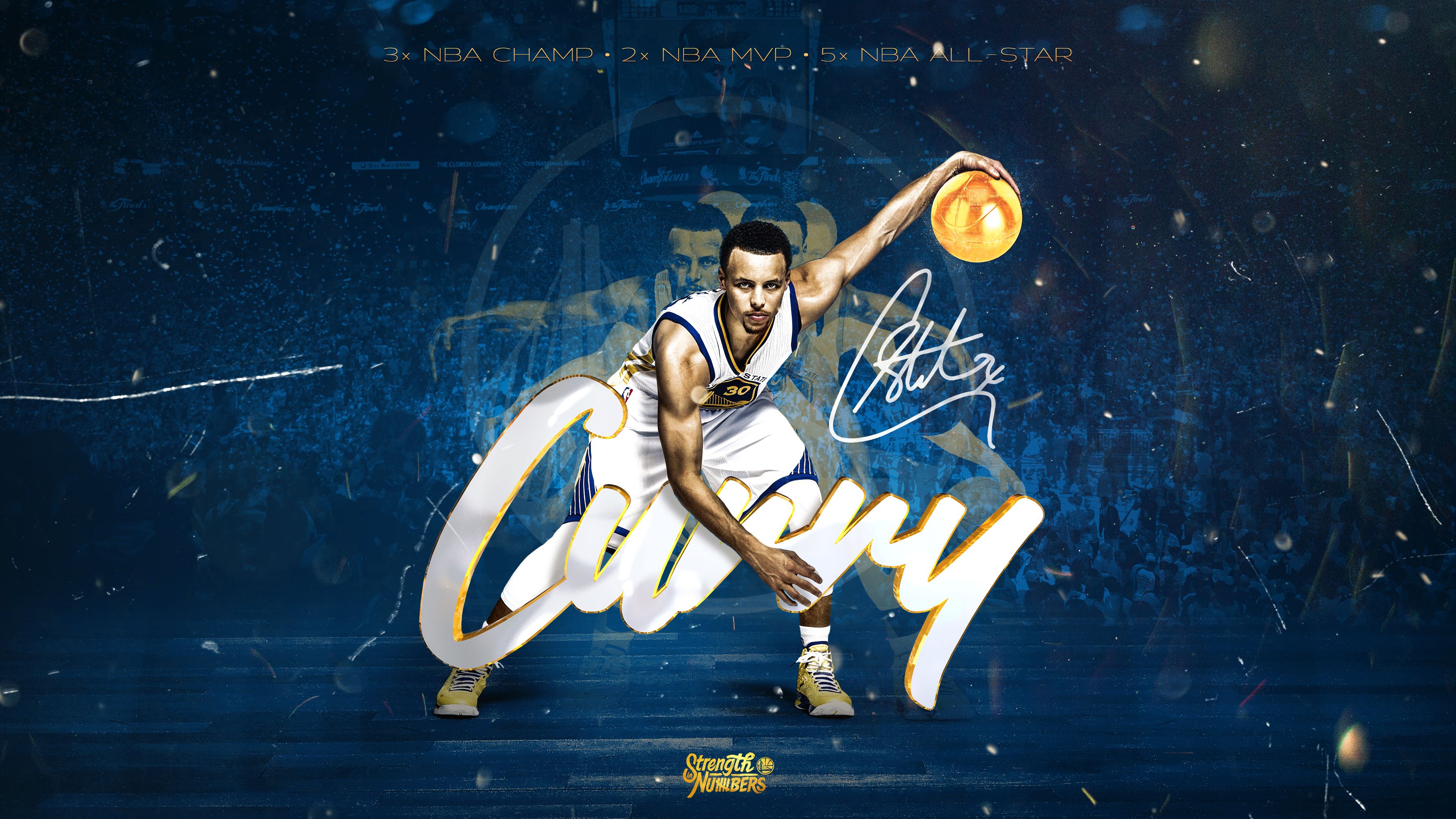 Steph Curry Warriors basket, 3555x2000 WQXGA, Monitor Gaming