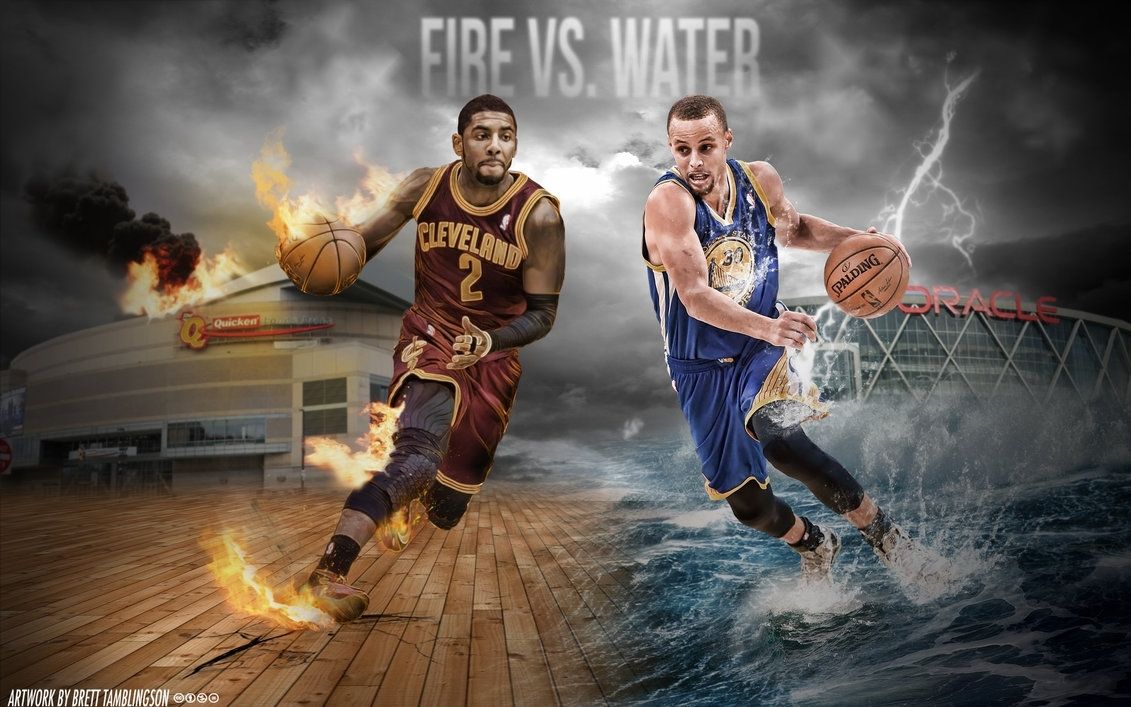 Stephen Curry e Kyrie Irving, 1131x707 HD, PC Desktop