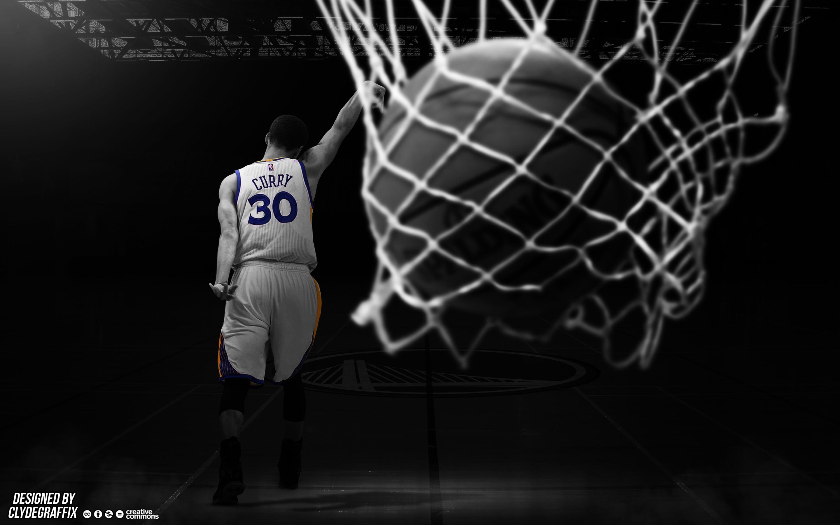 Stephen Curry canestro basket, 2880x1800 2K, Desktop