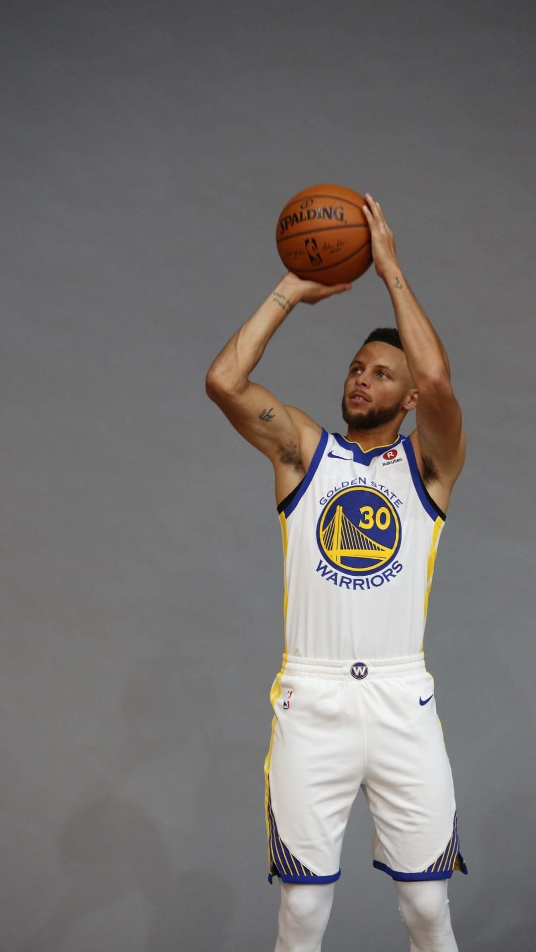Stephen Curry tiro basket, 1080x1920 Verticale, Telefono