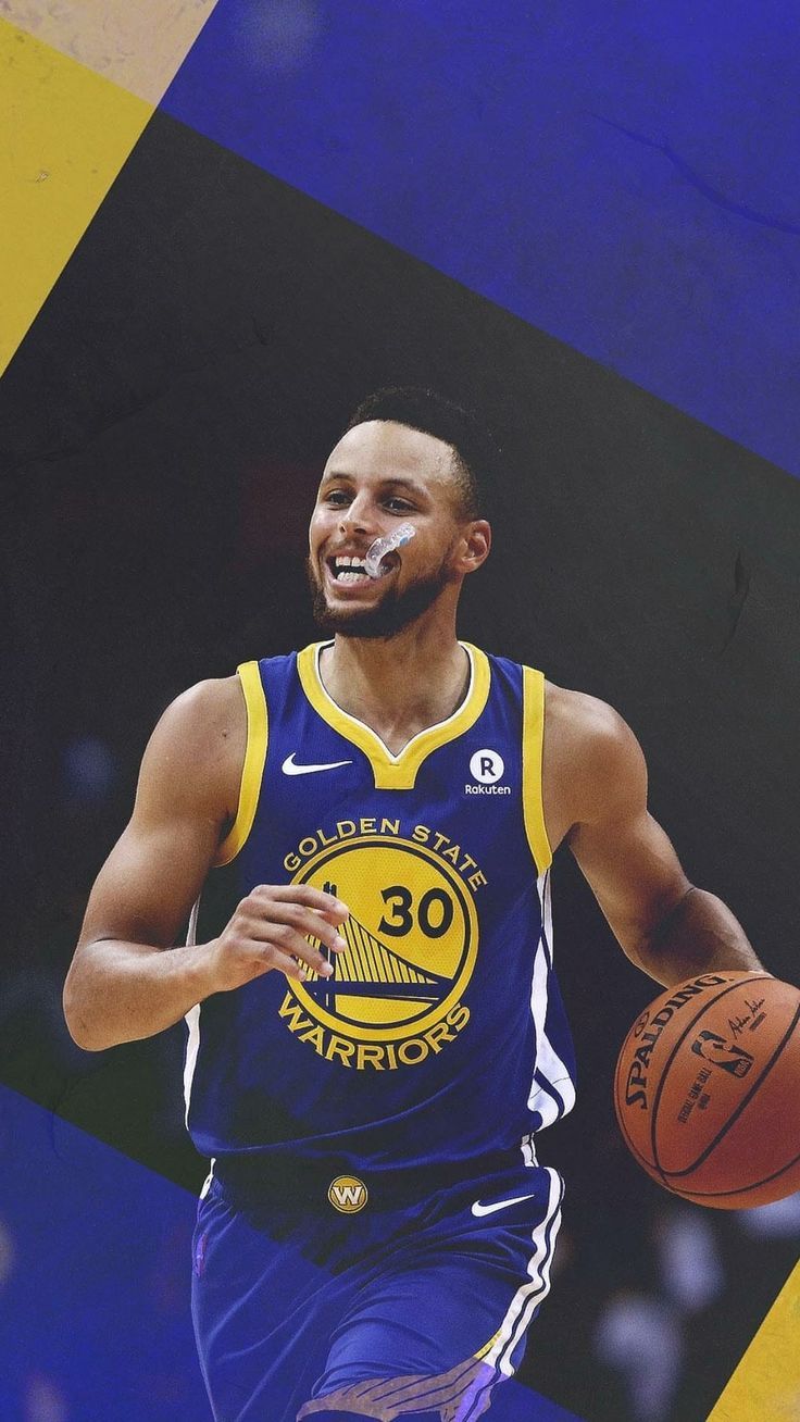 Steph Curry Golden State Warriors, NBA, 736x1308 Full HD Verticale, iPhone