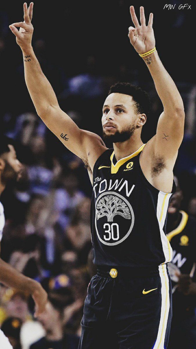 Steph Curry Warriors tiro, 675x1200 Full HD Verticale, Google Pixel
