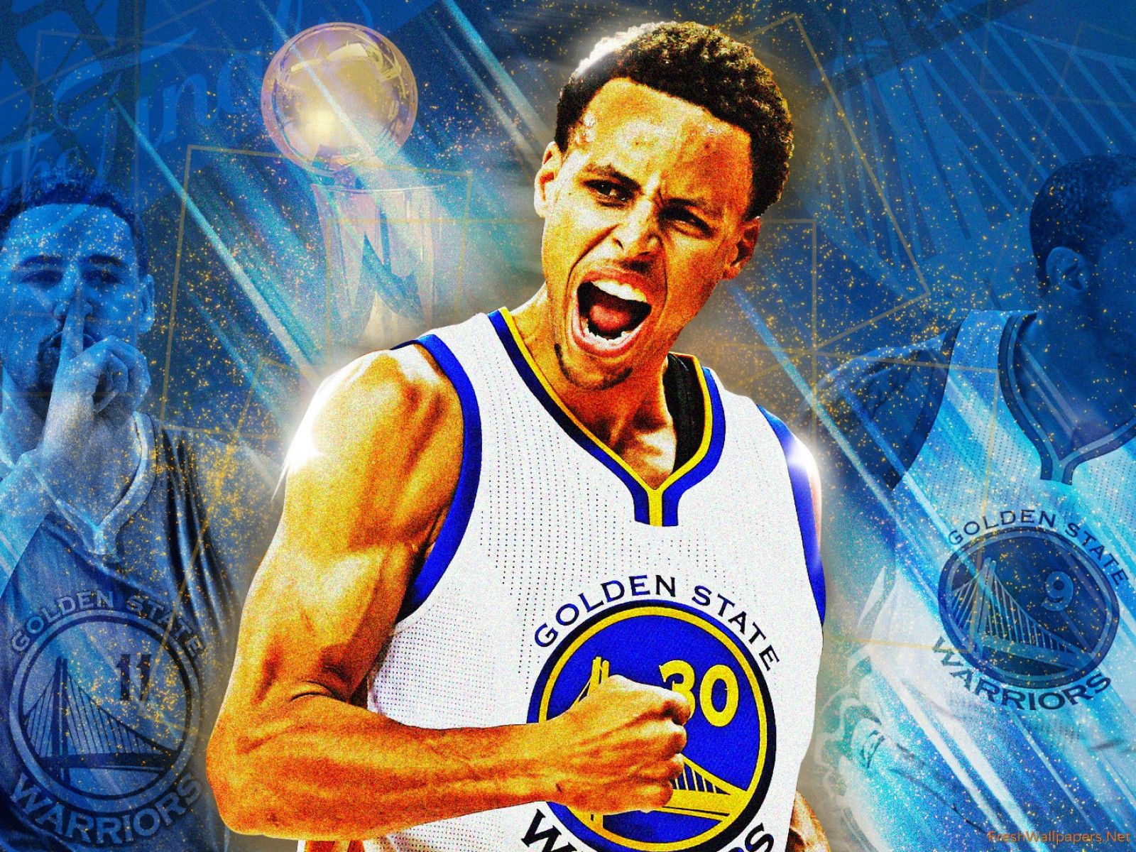 Stephen Curry Golden State Warriors, 1920x1200 WUXGA, Desktop
