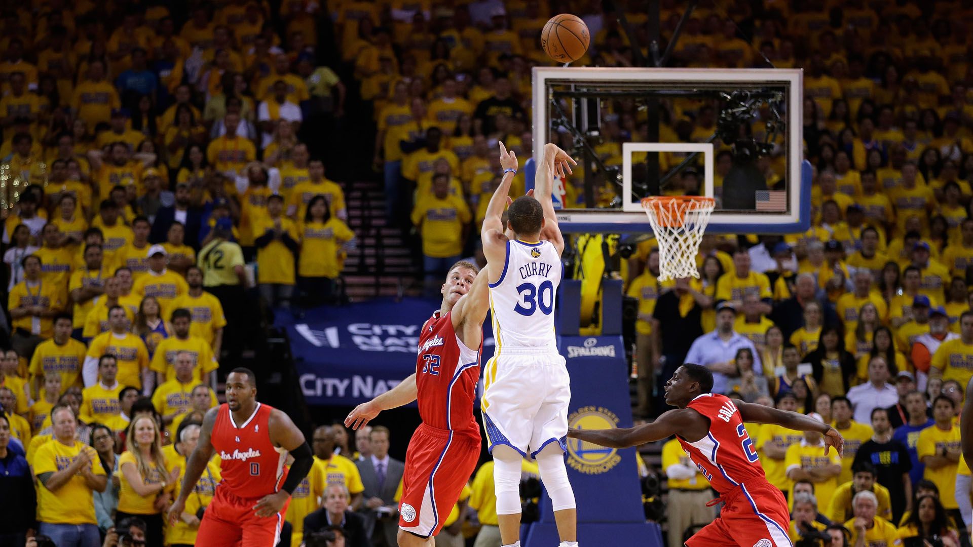 Steph Curry tiro da tre, 1920x1080 Full HD 1080p, PC Desktop